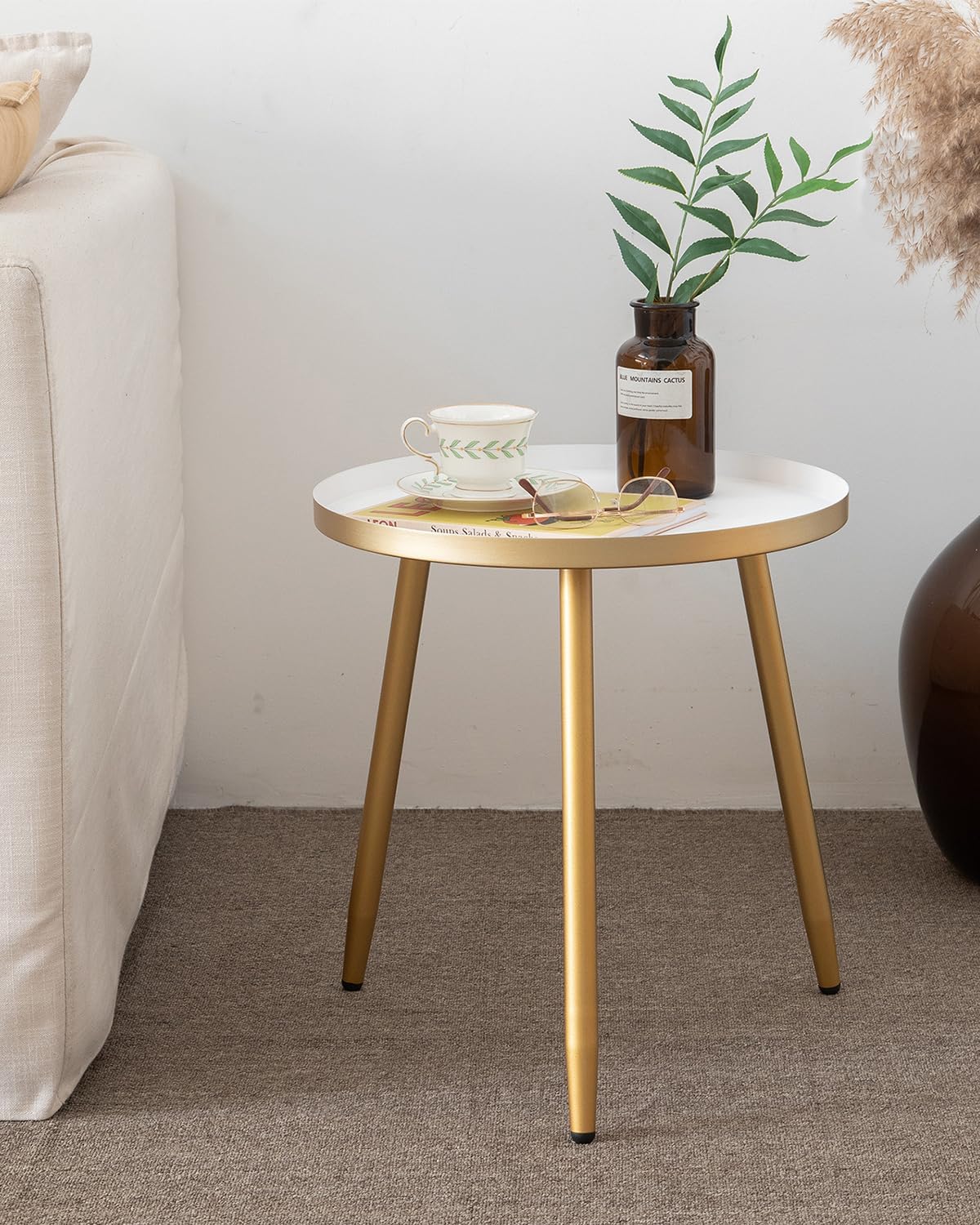AOJEZOR Side Table End Table for Any Room