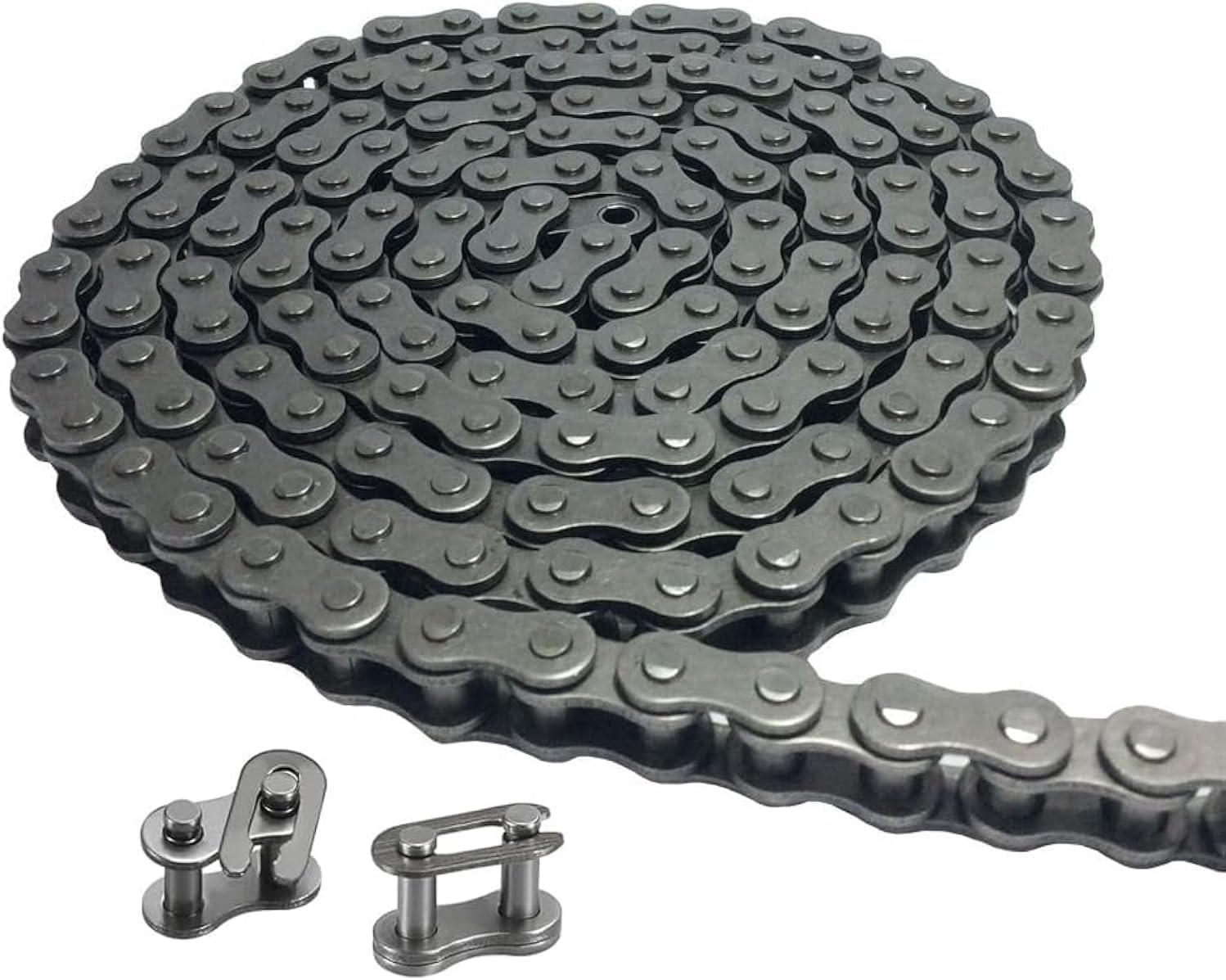 AZSSMUK Roller Chain 5 Feet Carbon Steel Material