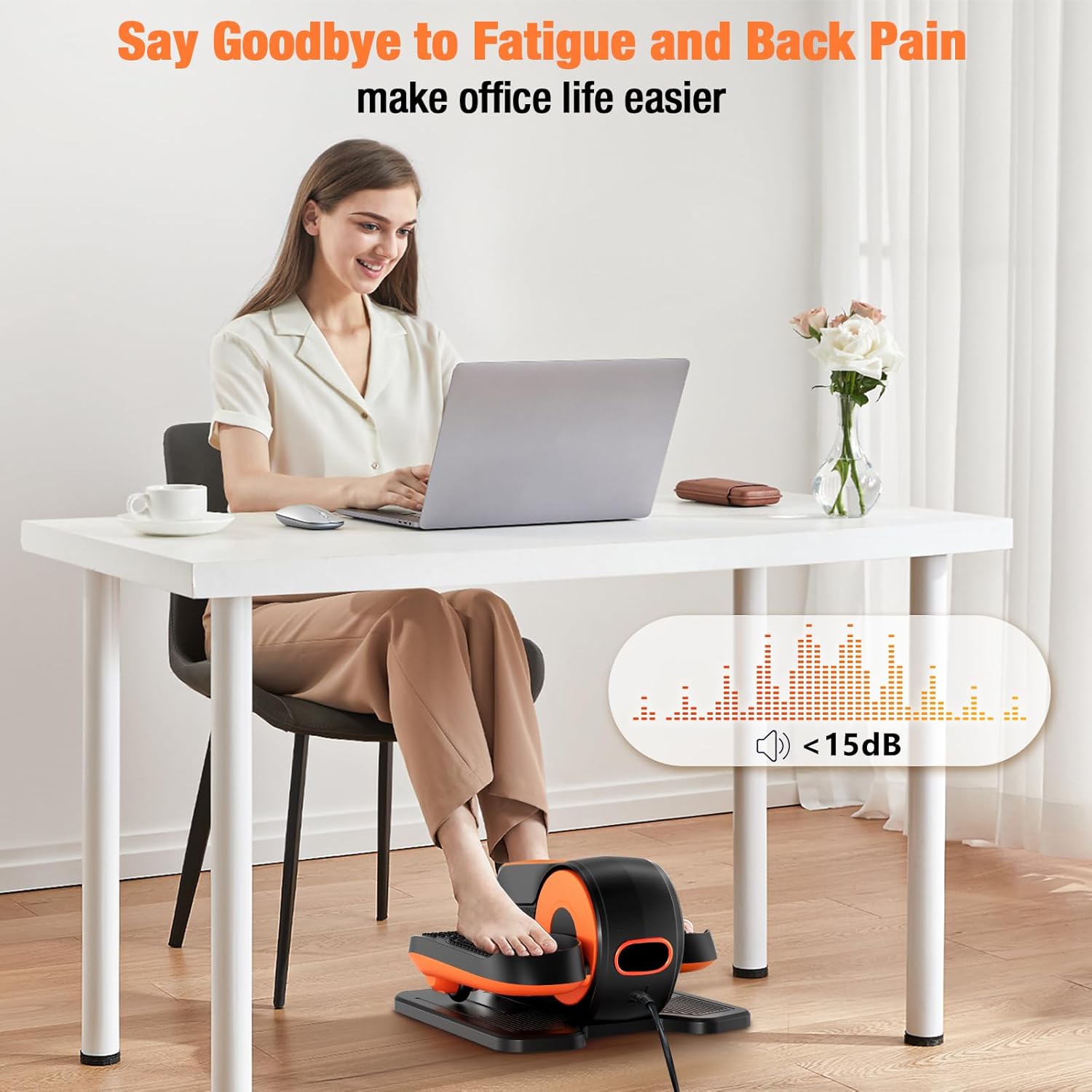 Under Desk Elliptical Exercise Machine