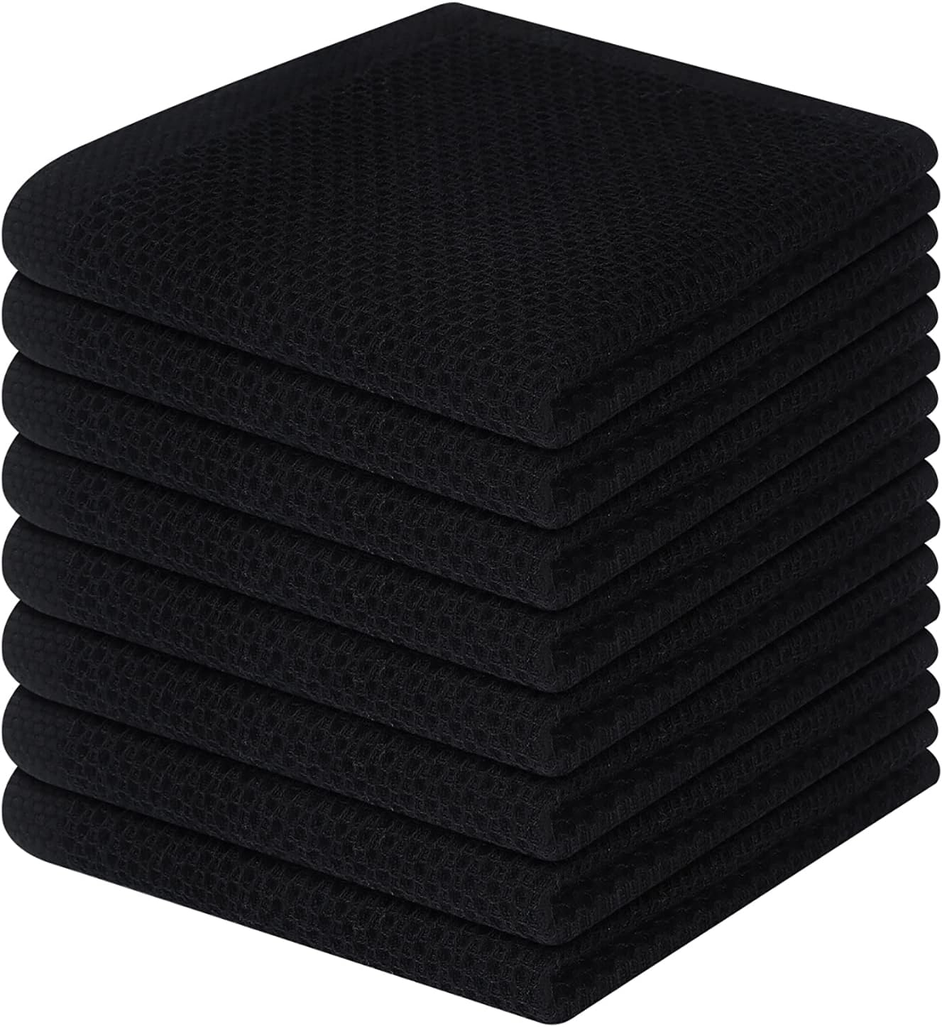 Homaxy 100% Cotton Waffle Dish Cloths