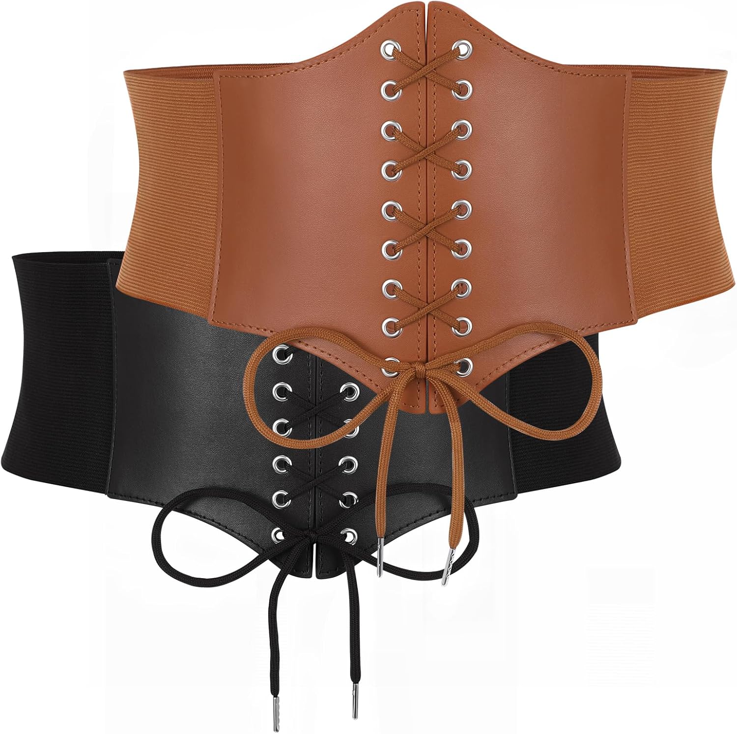 XZQTIVE Black Corset Waist Belt for Women