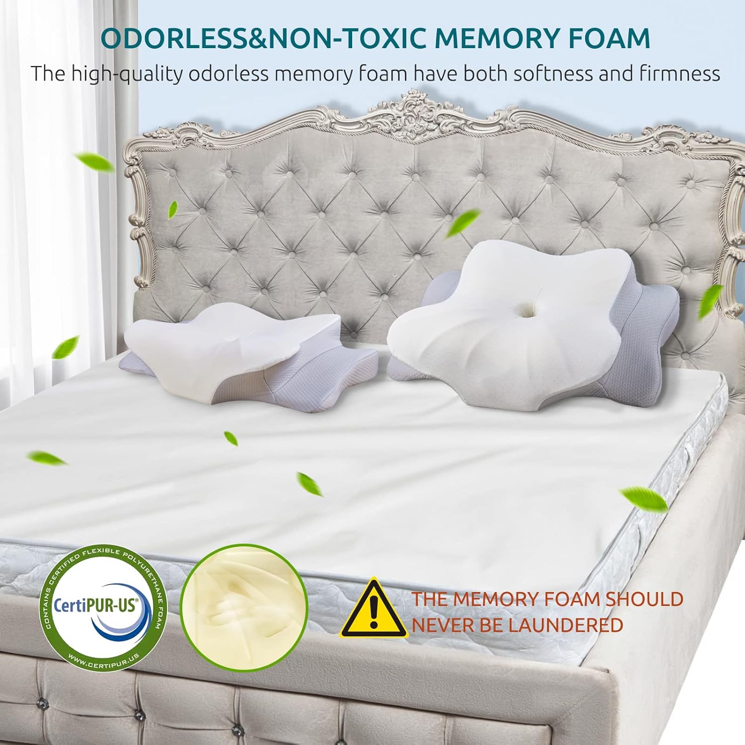 DONAMA Cervical Memory Foam Pillow