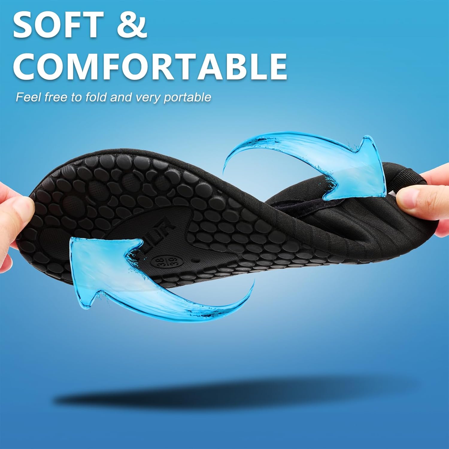 VIFUUR Water Shoes – Barefoot Quick-Dry Aqua Socks