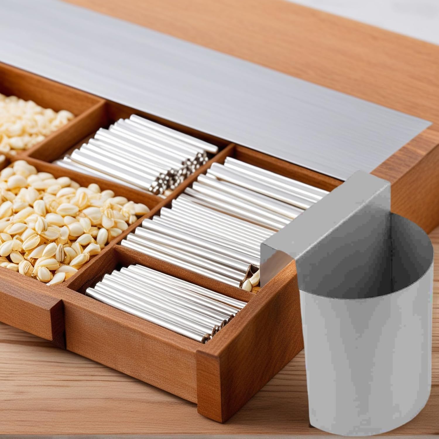 Heavy Duty Metal Ice Scoop Holder for Freezer