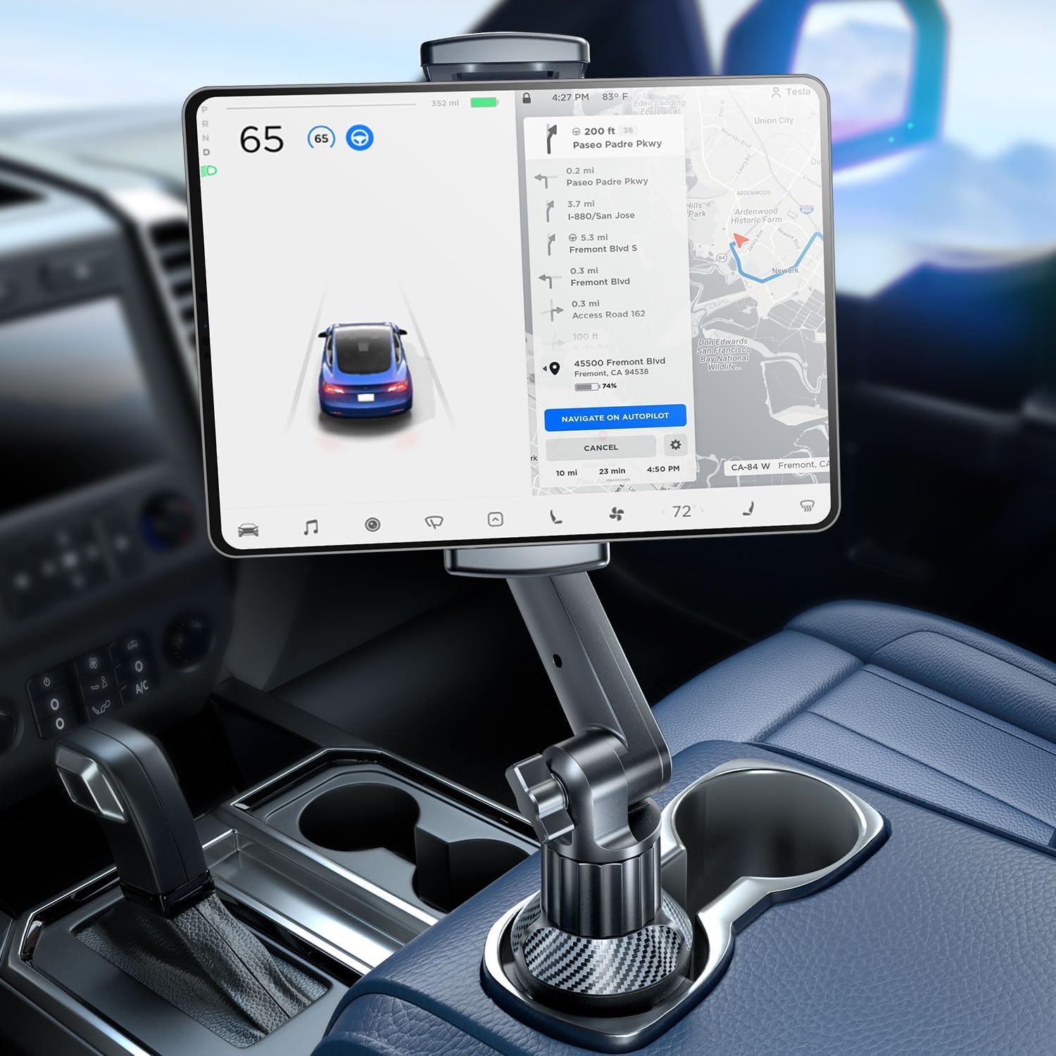 eSamcore Tablet Holder for Car for iPad Cup Holder
