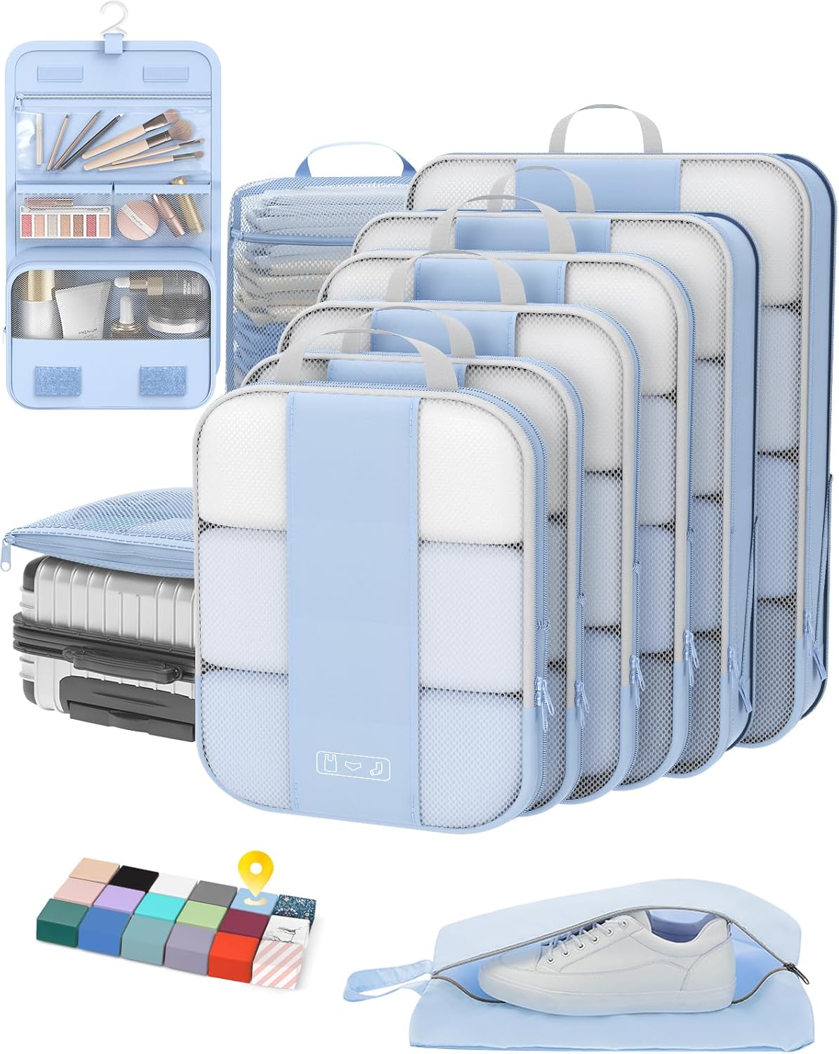 OlarHike 10 Compression Packing Cubes
