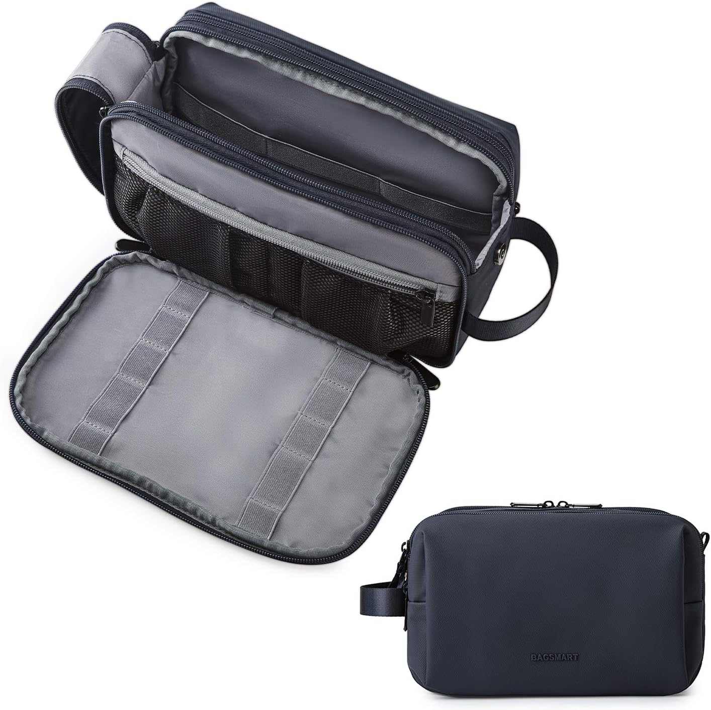 BAGSMART Men’s Toiletry Bag Travel Dopp Kit