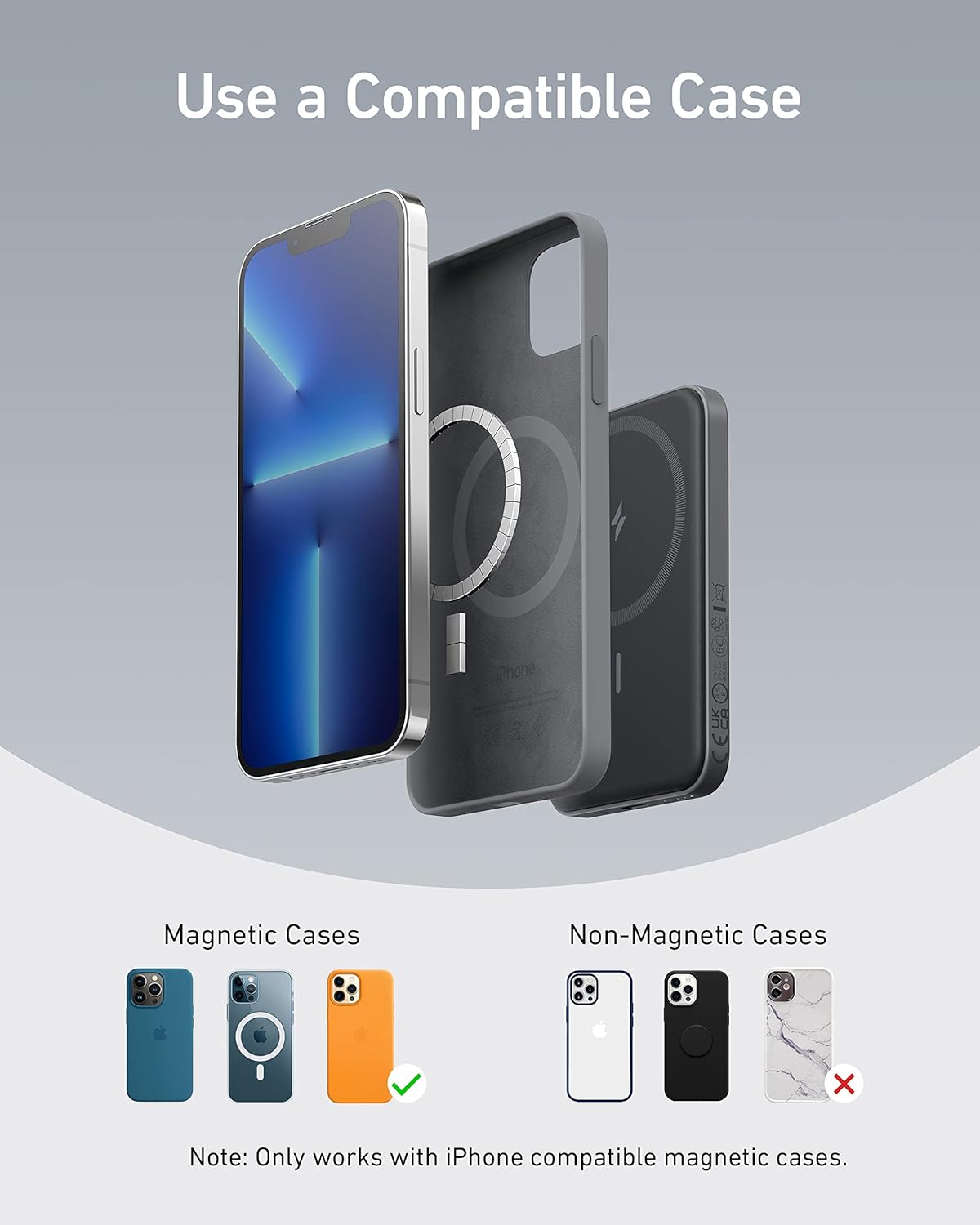 Anker 621 MagGo Magnetic Portable Charger