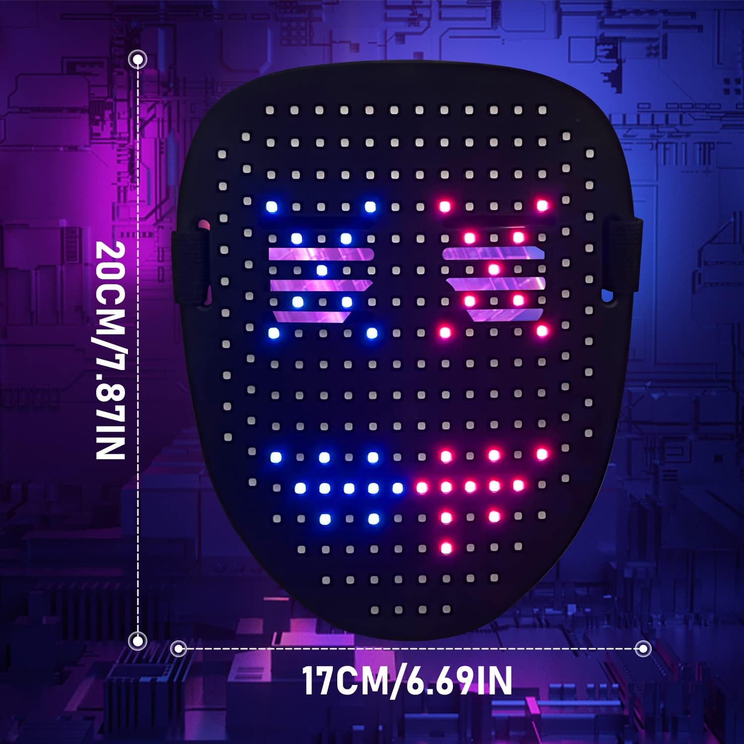 Depointer Life Led Mask with Gesture Sensing