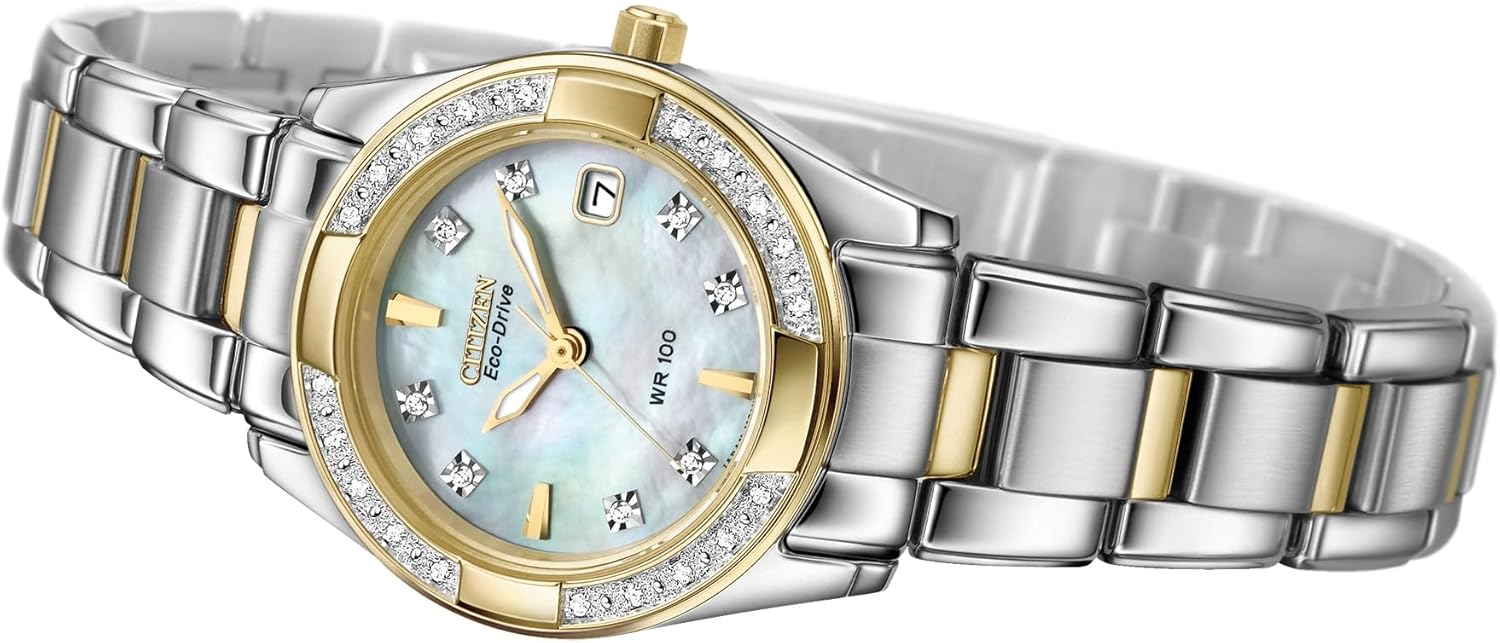 Citizen Women's Eco-Drive Dress Classic Diamond Watch