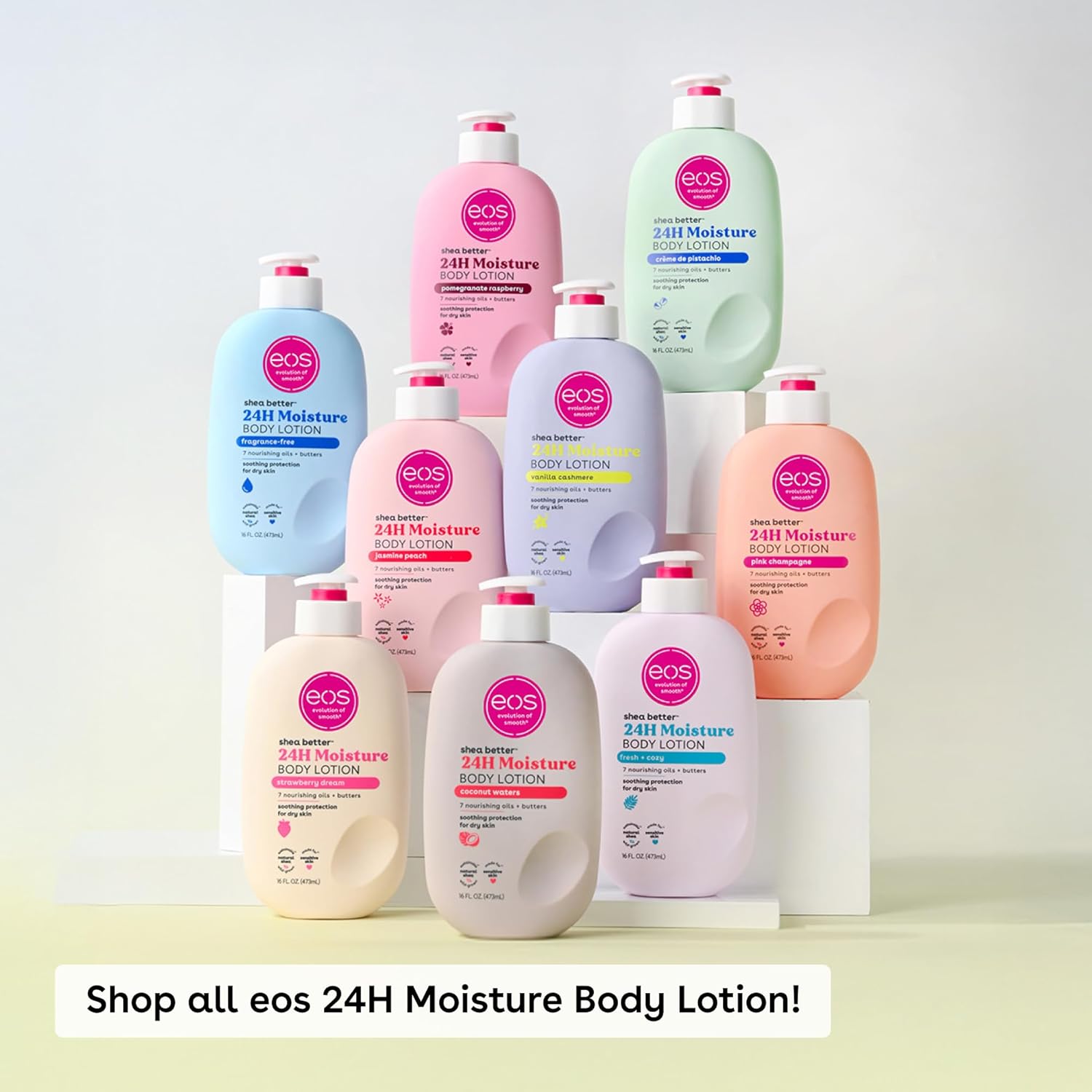 Eos Shea Better Vanilla Cashmere Body Lotion