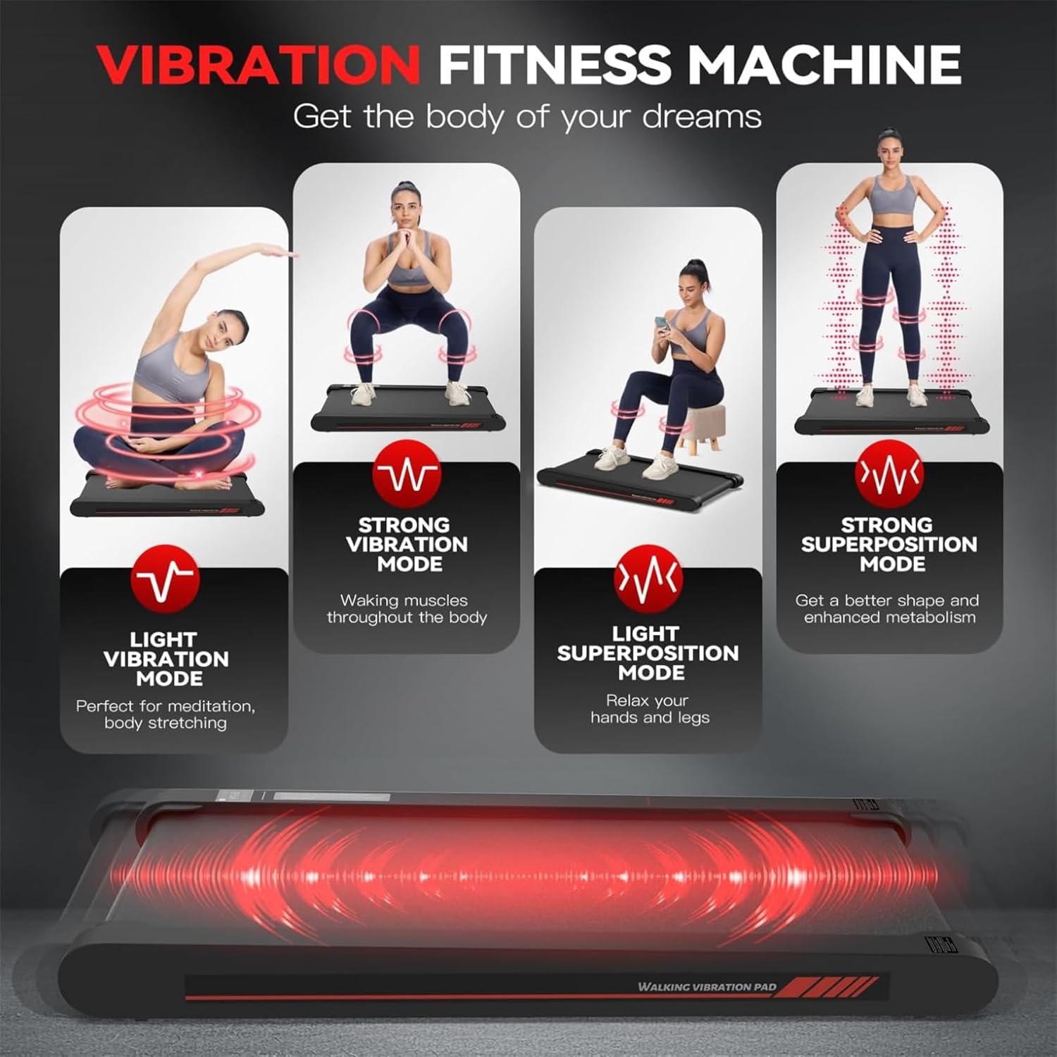 Sperax 3-in-1 Walking Vibration Pad