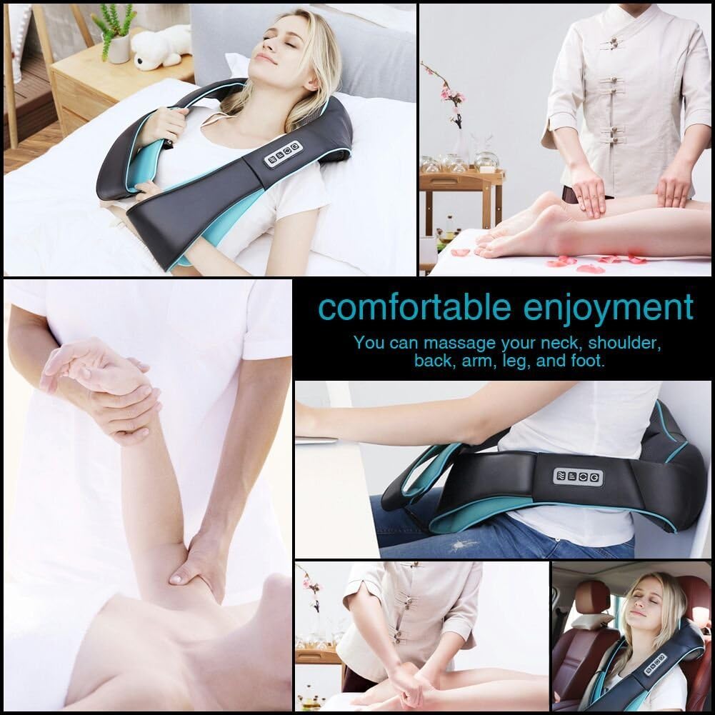 Mo Cuishle Shiatsu Neck & Back Massager with Heat