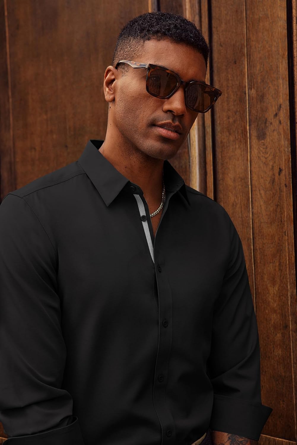 PJ PAUL JONES Mens Dress Shirts Business Shirts