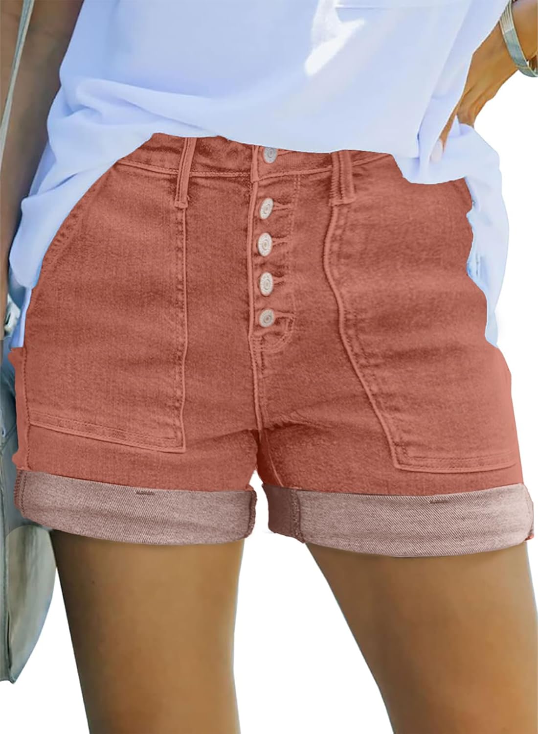 Sidefeel Womens Jean Denim Shorts