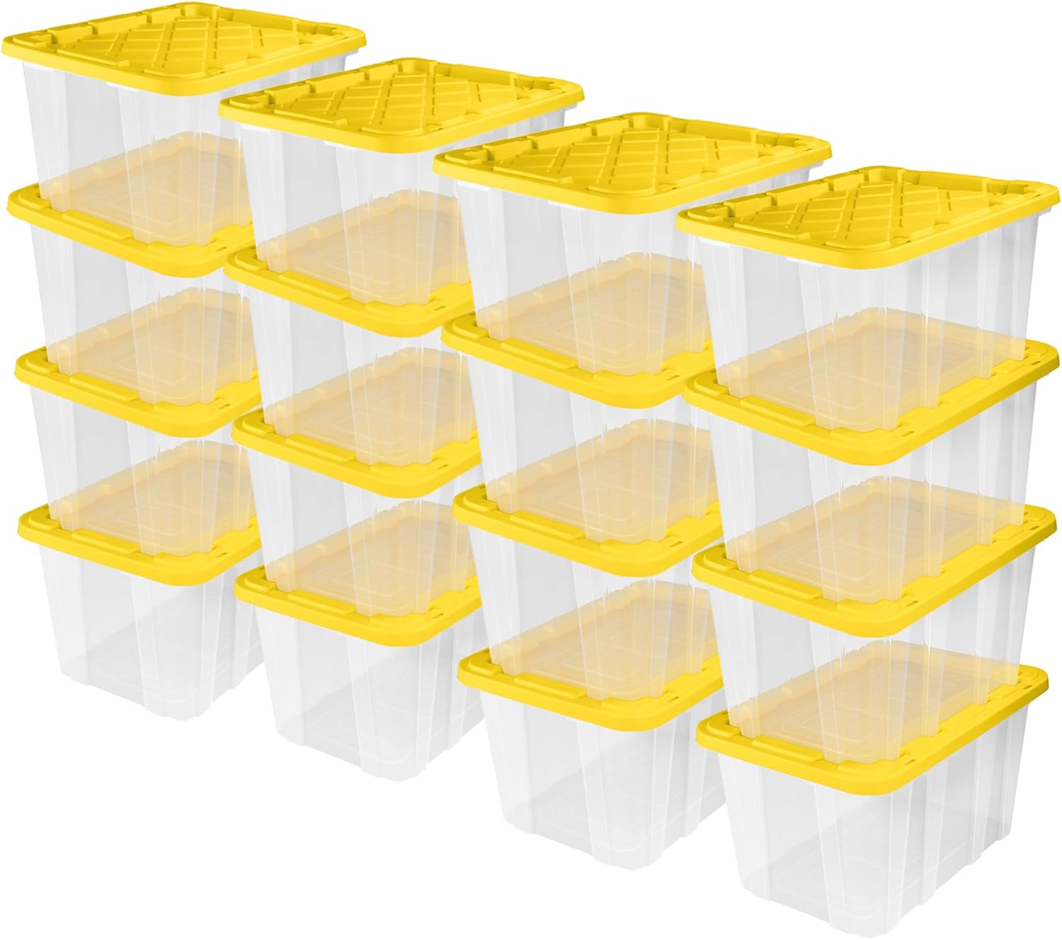 Sterilite Heavy-Duty Plastic Storage Bins