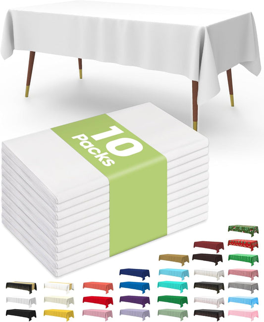 Pureegg Disposable Plastic Tablecloths