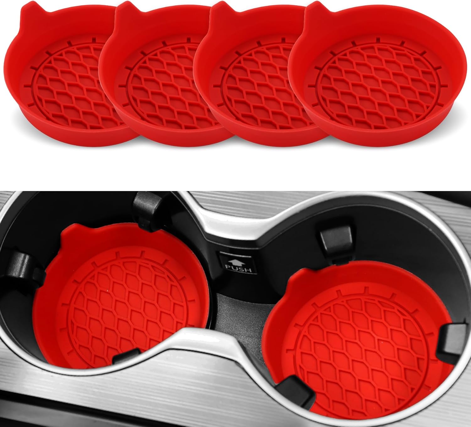 SINGARO Car Cup Holder Coasters