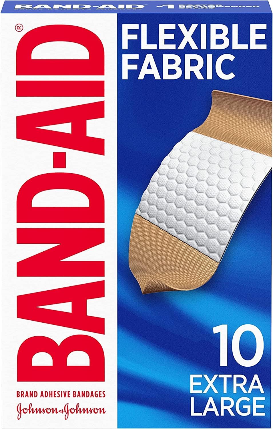 Band-Aid Brand Flexible Fabric Sterile Adhesive Bandages