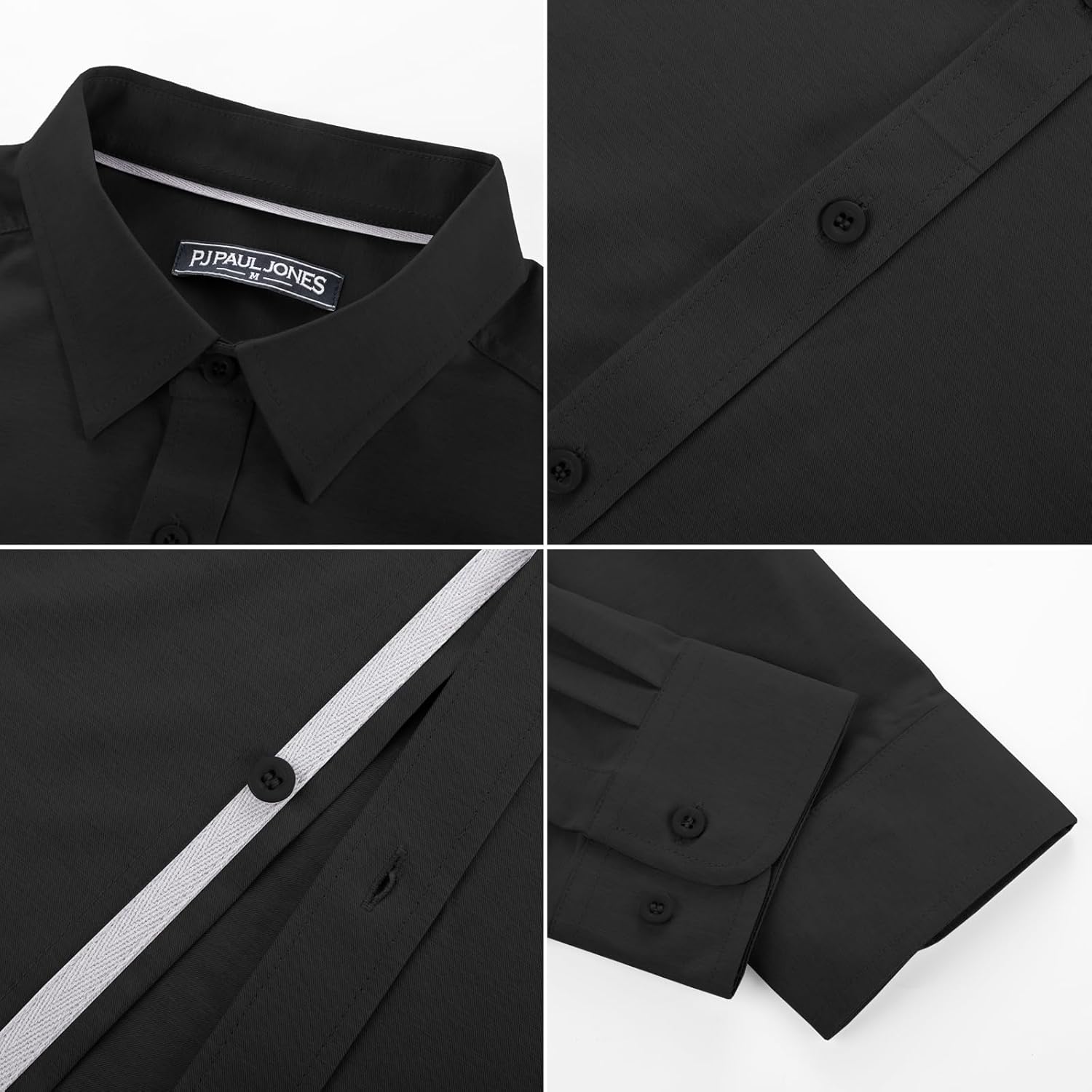 PJ PAUL JONES Mens Dress Shirts Business Shirts