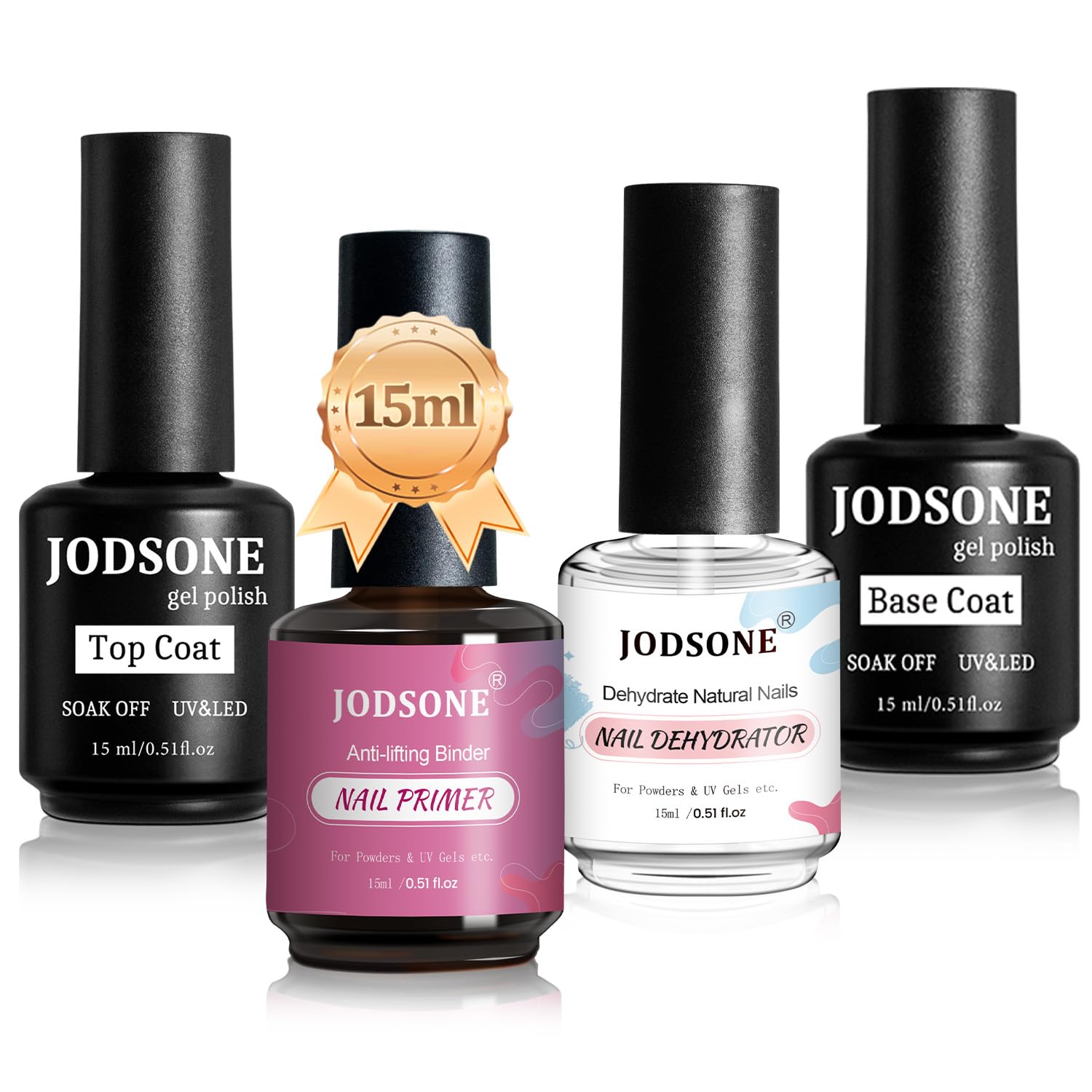 JODSONE 36-Piece Gel Nail Polish Set 32 Colors