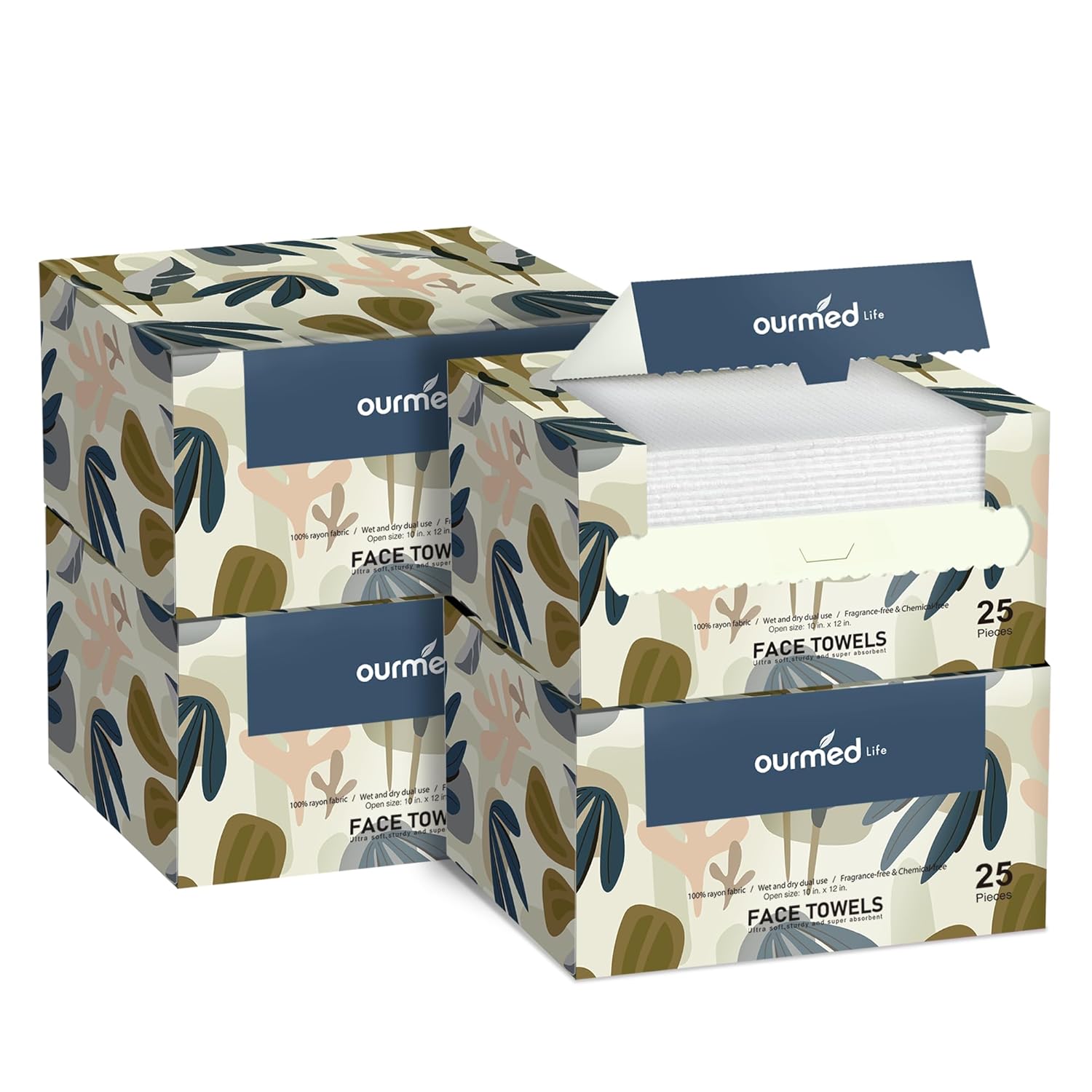 Ourmed Life Disposable Face Towels