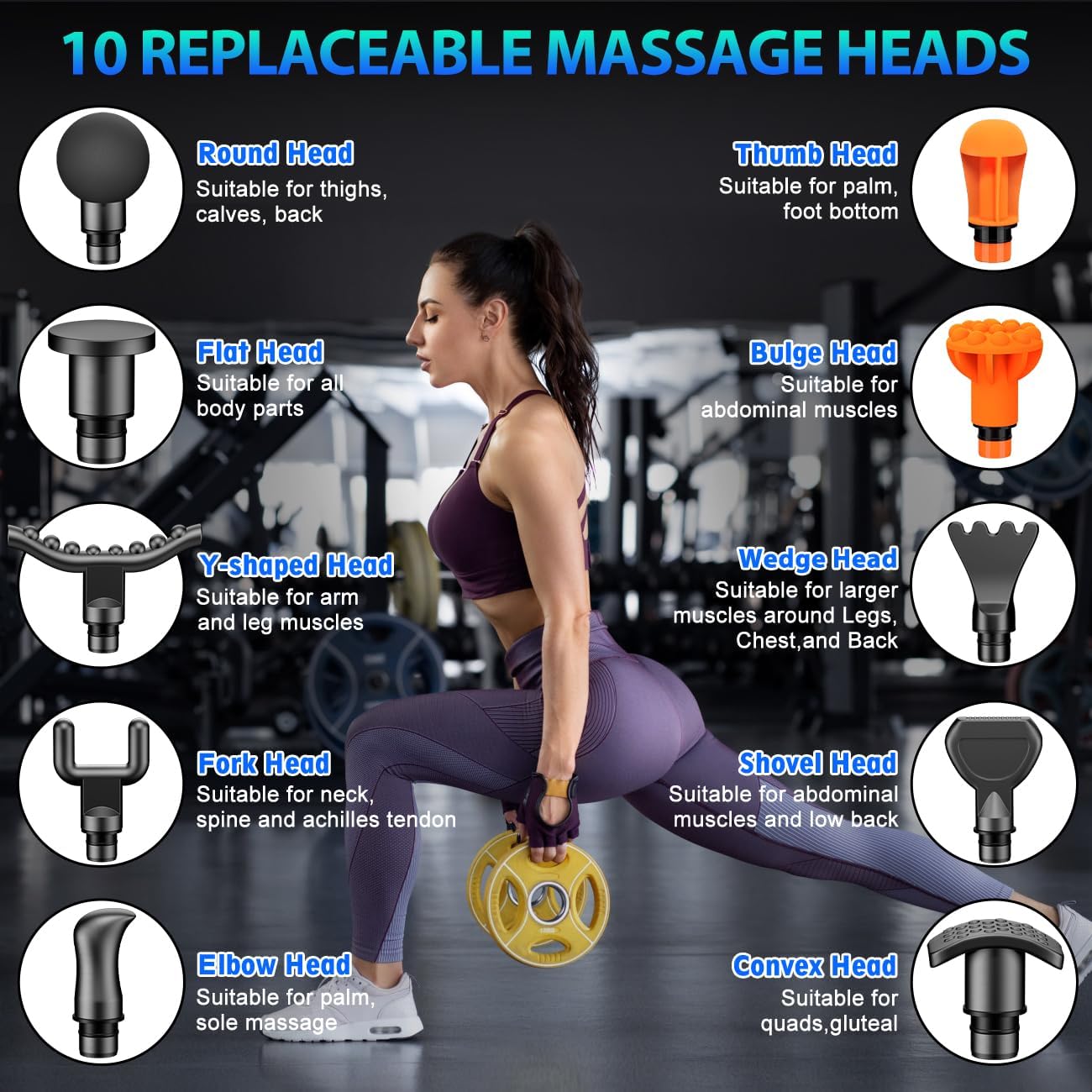 TOLOCO Deep Tissue Massage Gun