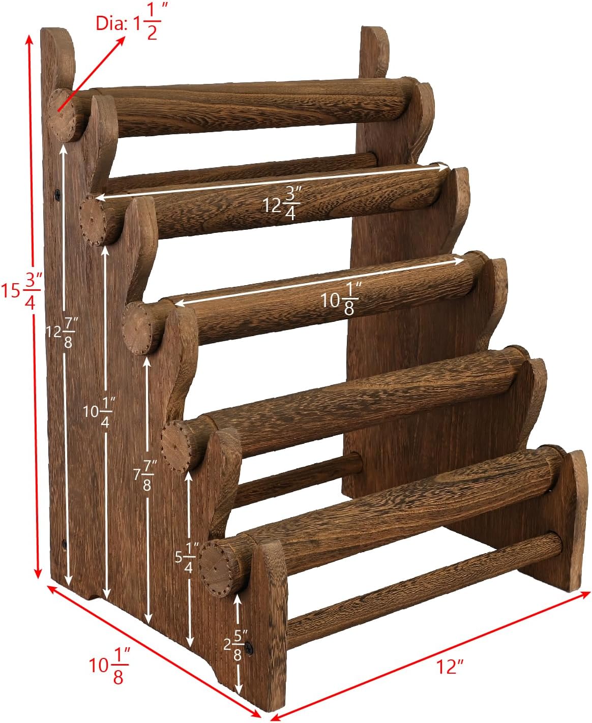 Ikee Design Wooden Jewelry Display Stand