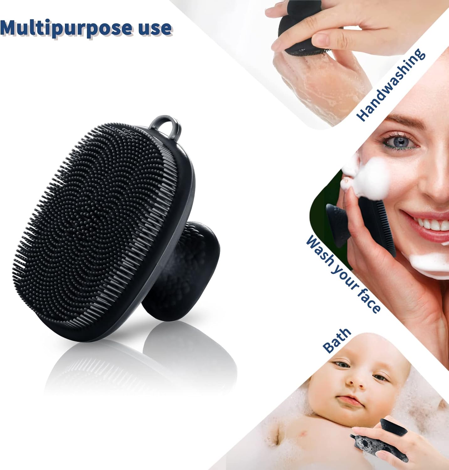 VWMYQ Silicone Face Scrubber