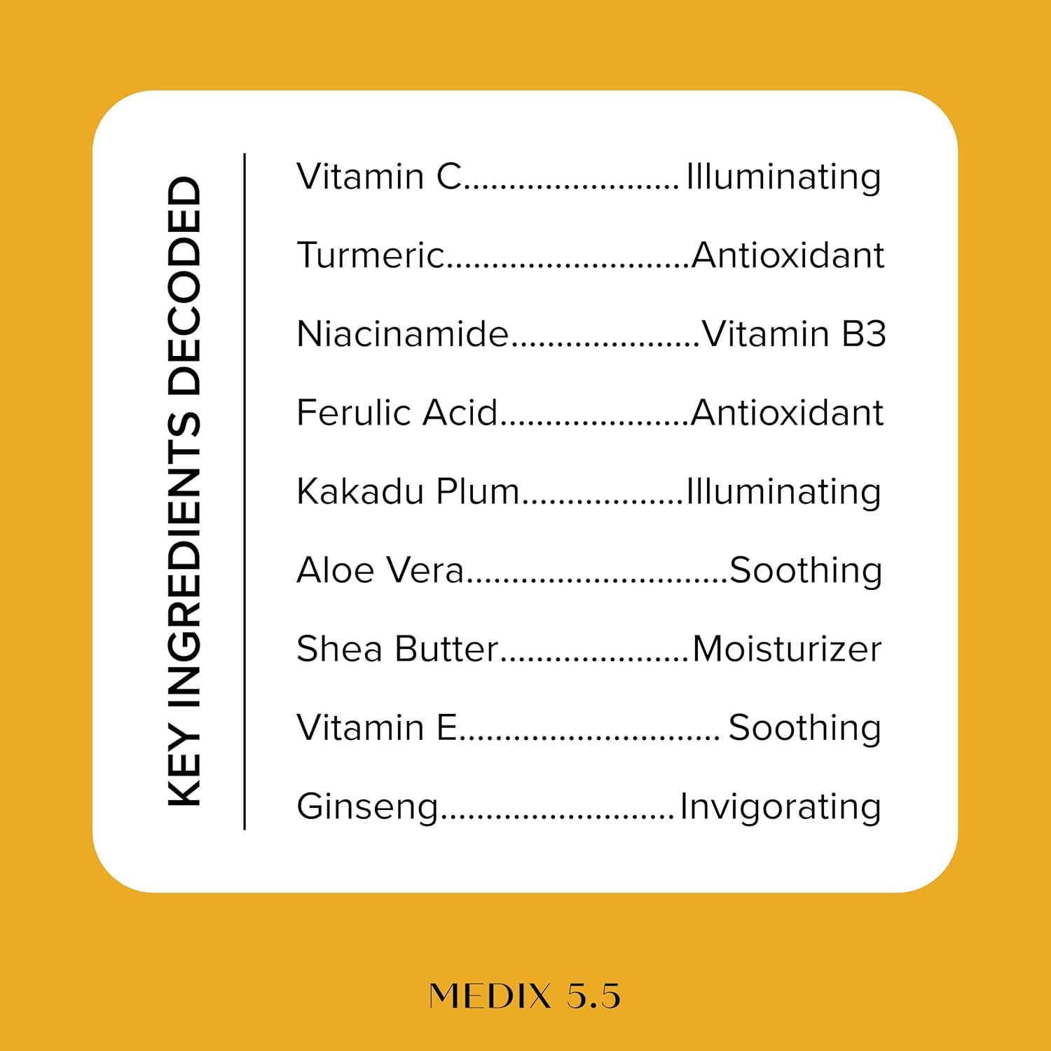 Medix 5.5 Vitamin C Cream Face & Body Lotion