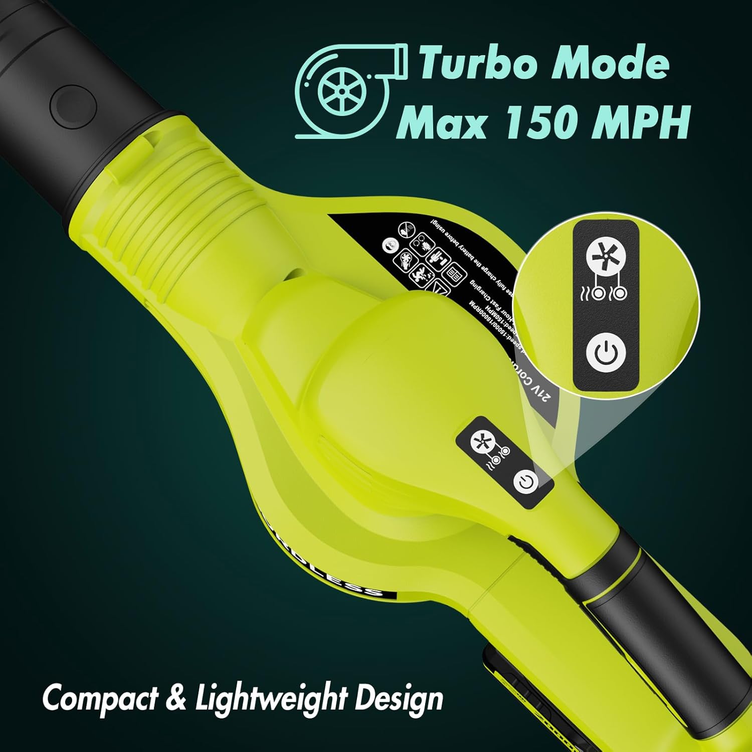 Cordless Leaf Blower 21V