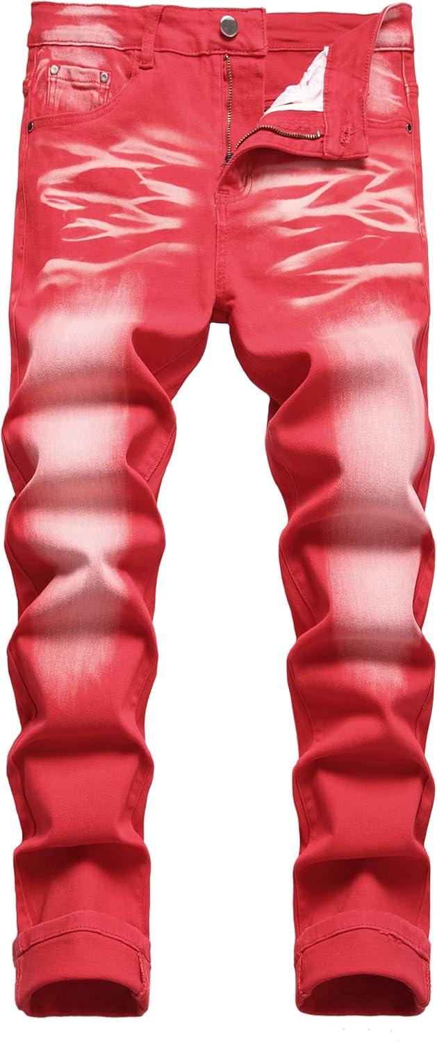 JUNBAOSS Men's Slim Fit Stretch Jeans for Men