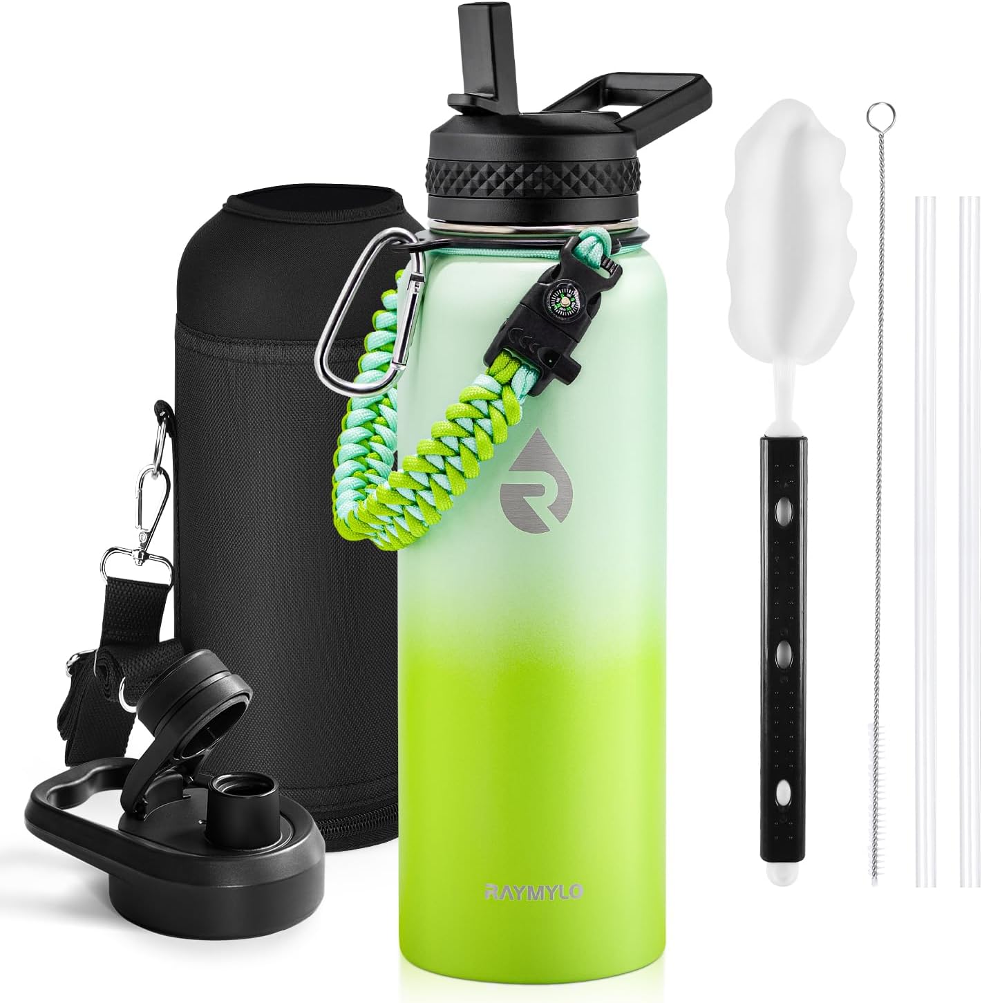 64oz Insulated Water Bottle Stainless Steel