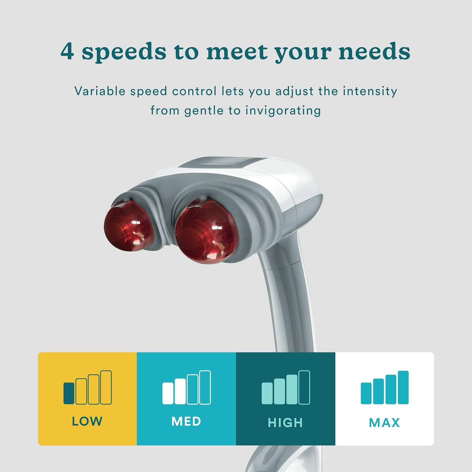 Homedics Back Massager - Heated Automatic Percussion Back