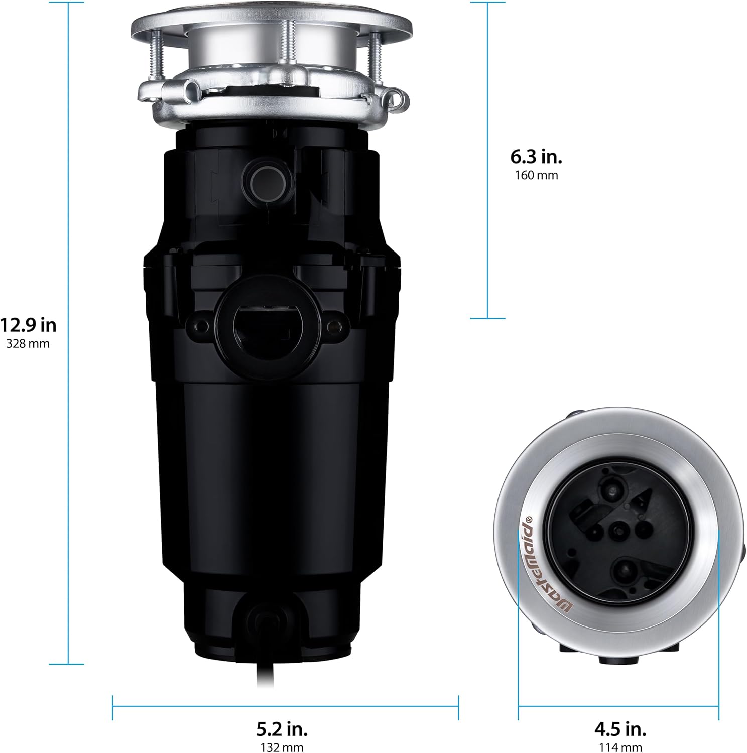 Waste Maid 10-US-WM-058-3B Garbage Disposal Anti-Jam