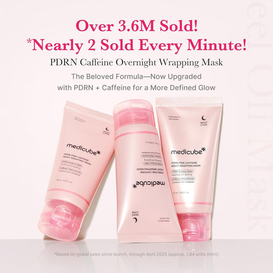 Medicube PDRN Caffeine Peel Off Mask Skincare