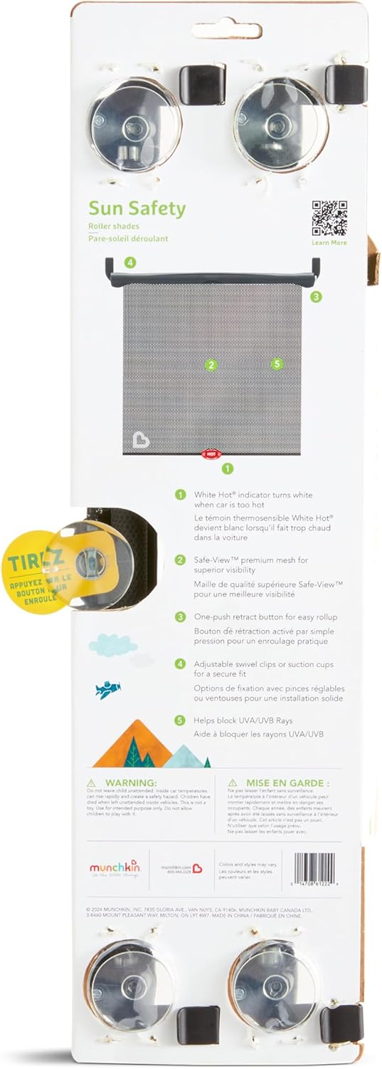 Munchkin Brica Car Sun Shade UV Protection