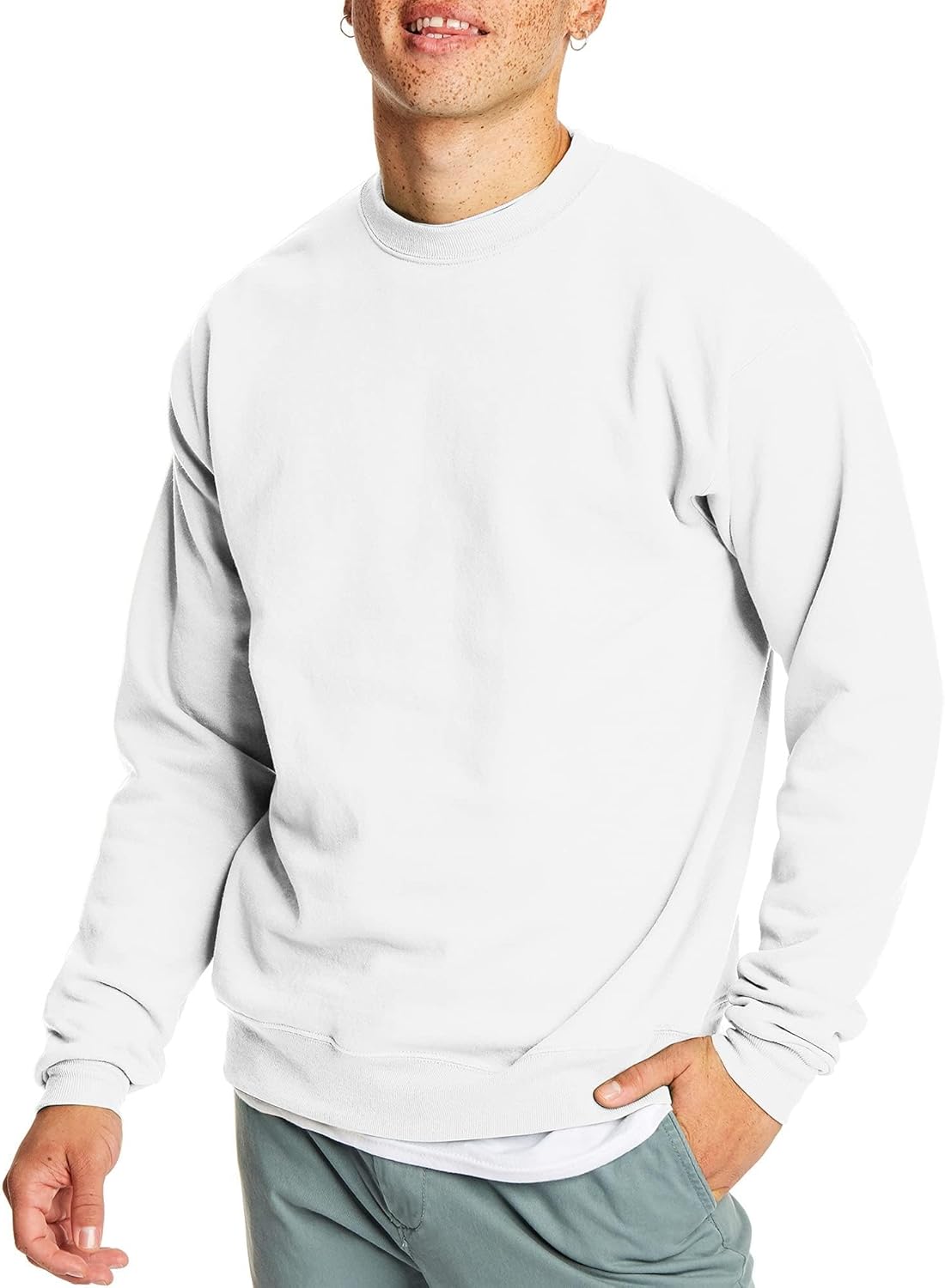Hanes Men's EcoSmart Crewneck Sweatshirt