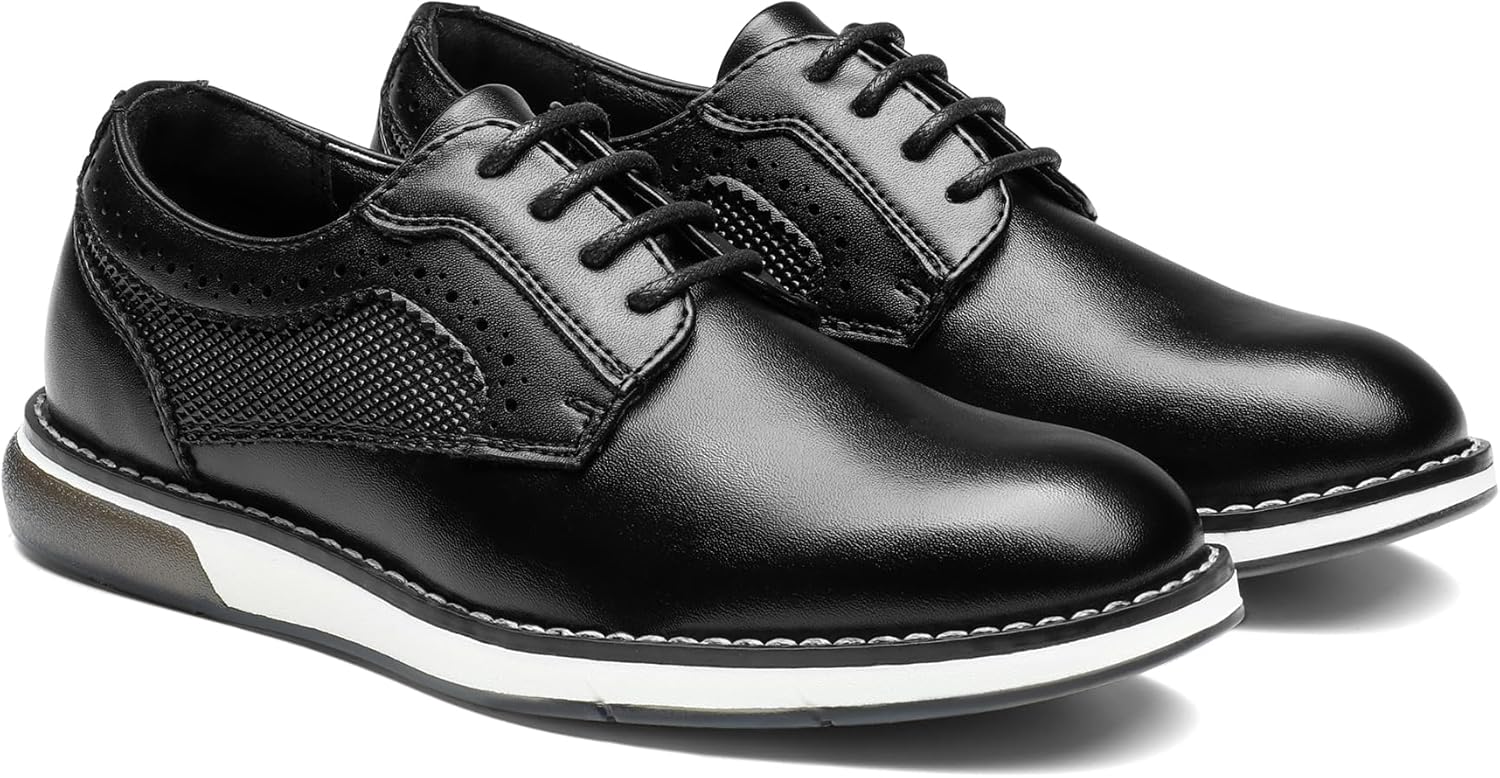 Bruno Marc Boy's Casual Dress Uniform Formal Sneaker Shoes