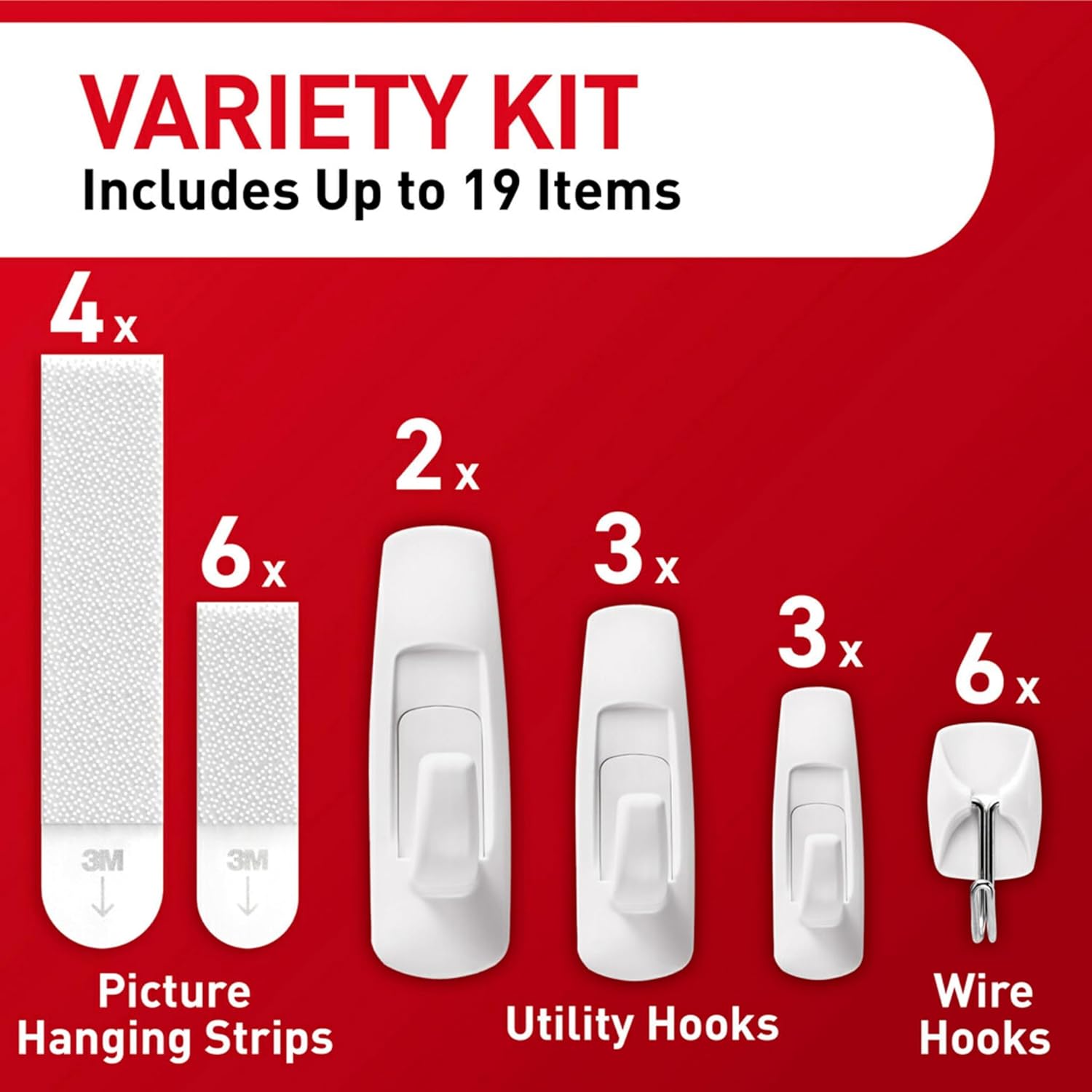 Command Variety Pack with Picture Strips & Hooks