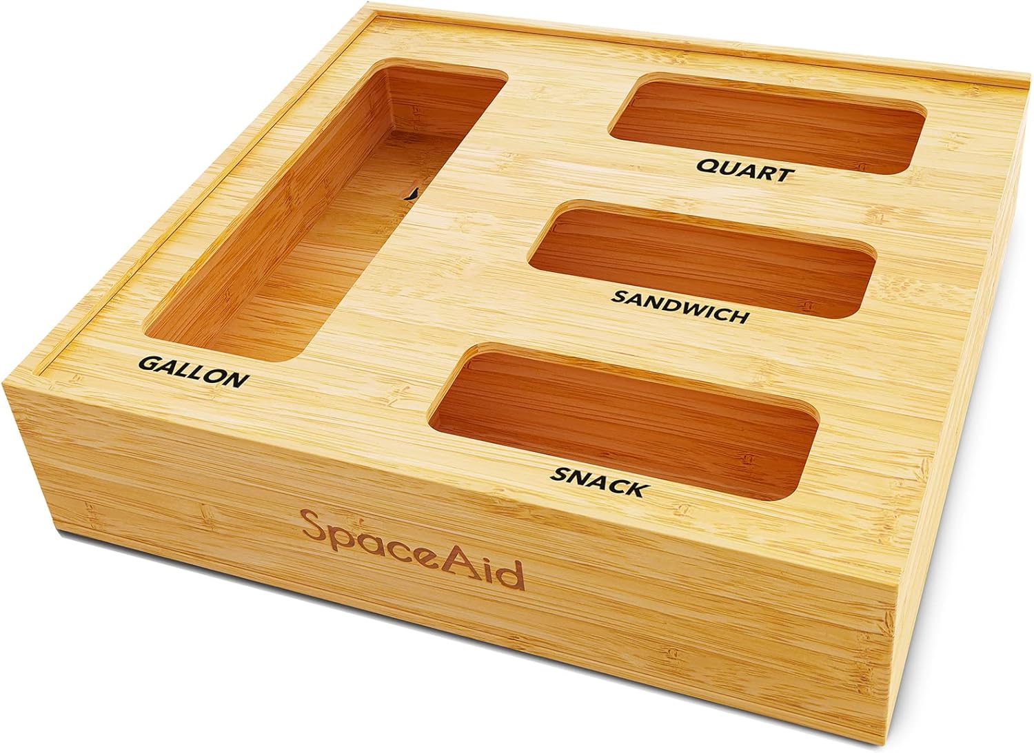 SpaceAid Bag Storage Organizer for Kitchen Drawer