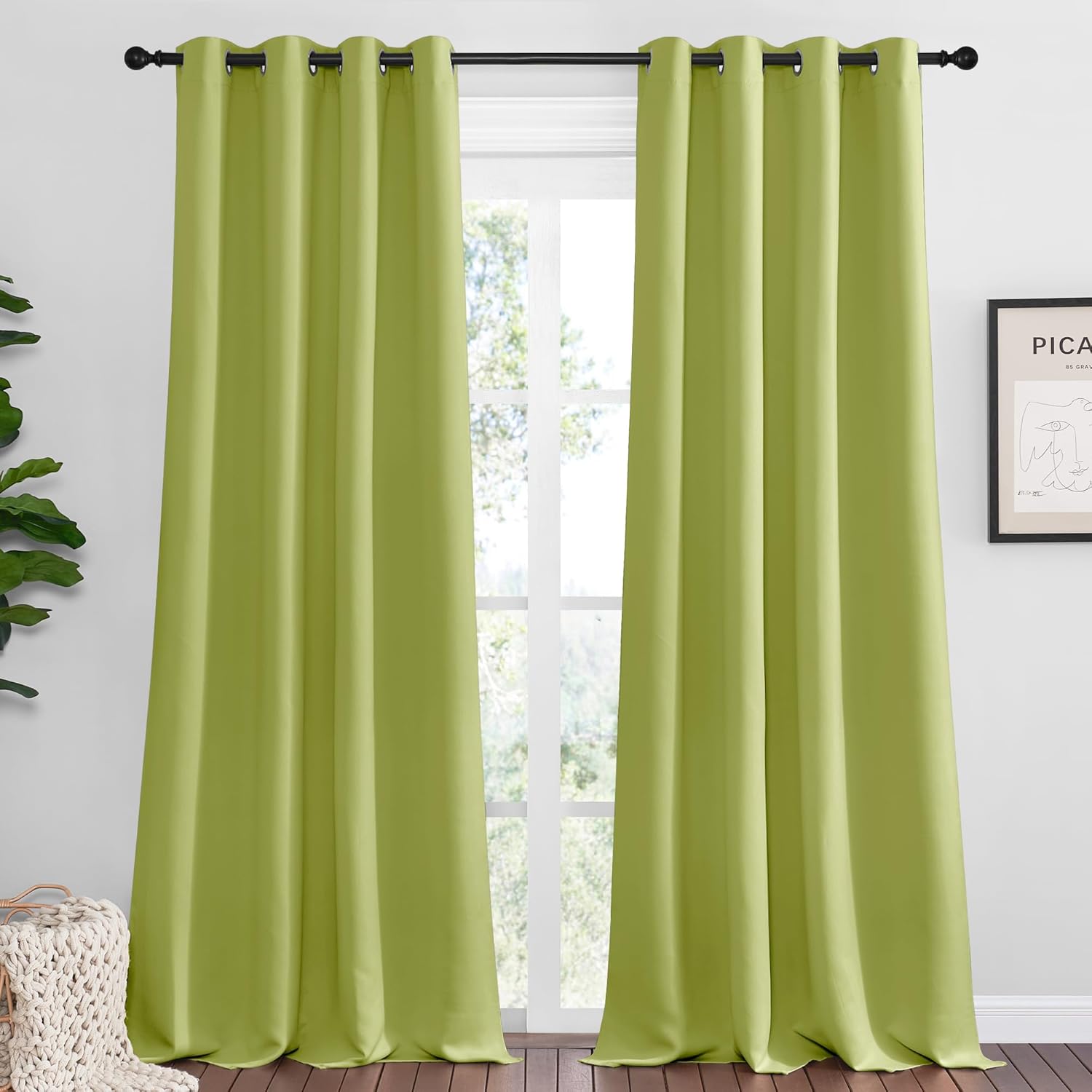 NICETOWN Halloween Blackout Curtains