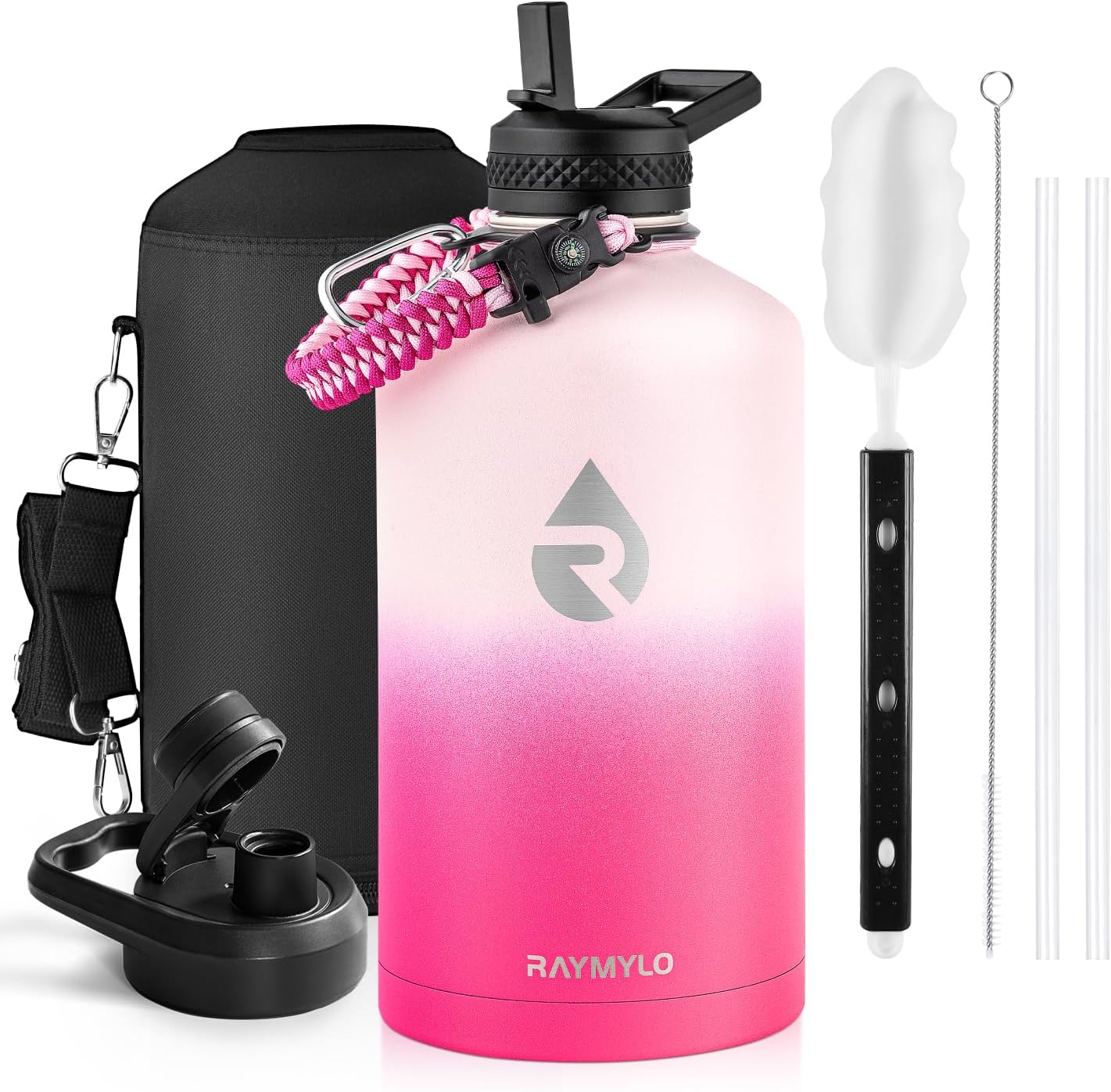 64oz Insulated Water Bottle Stainless Steel