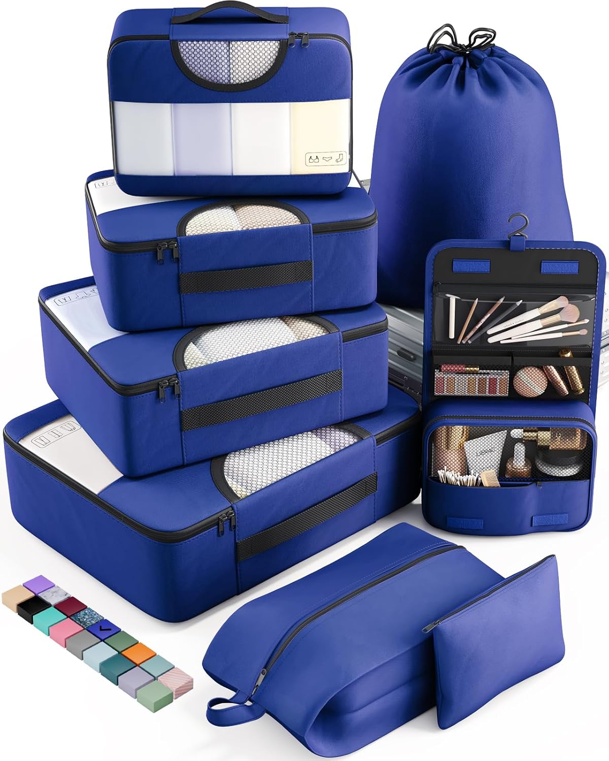 Veken Packing Cubes Set, Travel Luggage Organizers