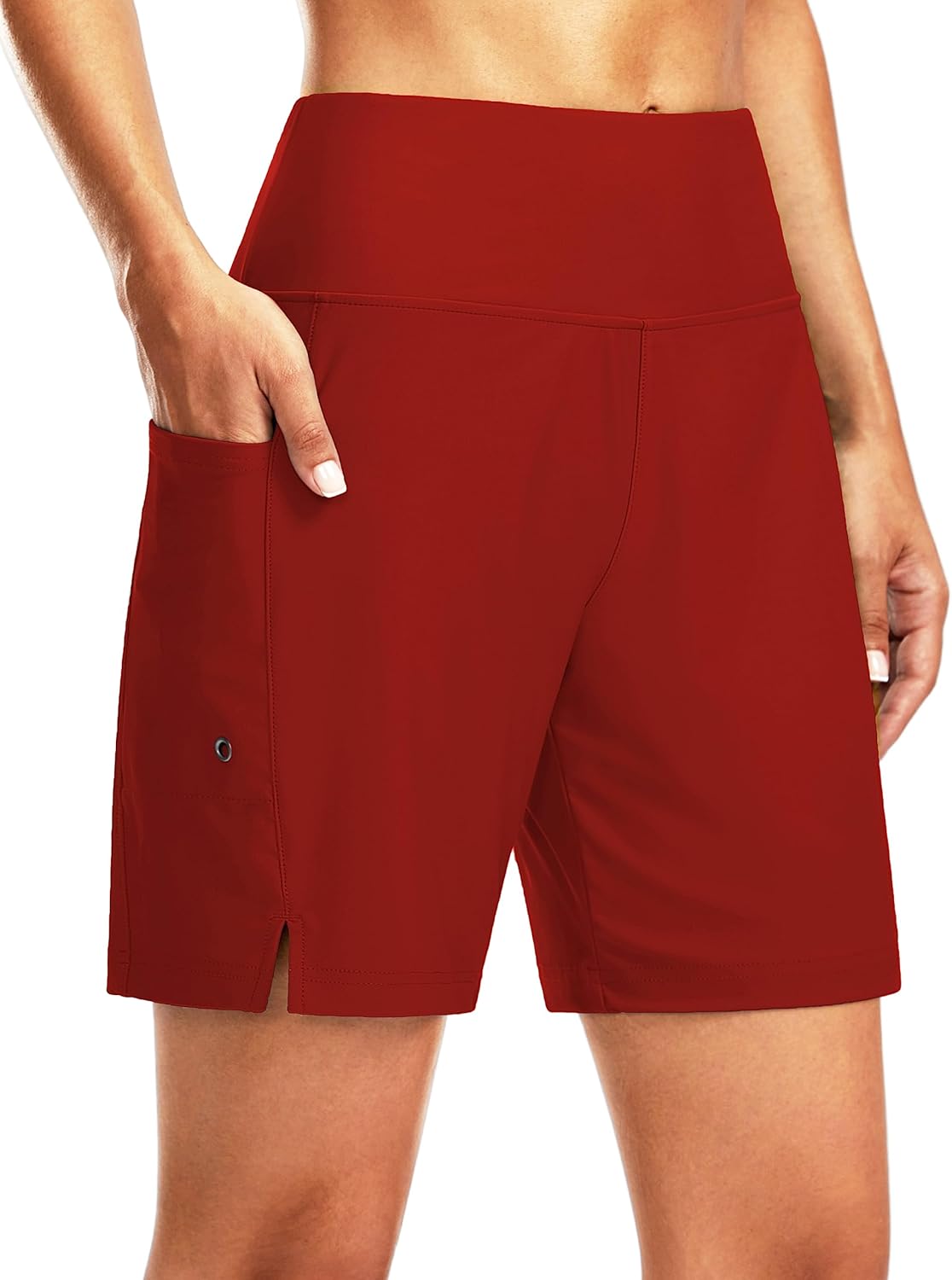 Women’s Swim Board Shorts with Liner Pockets