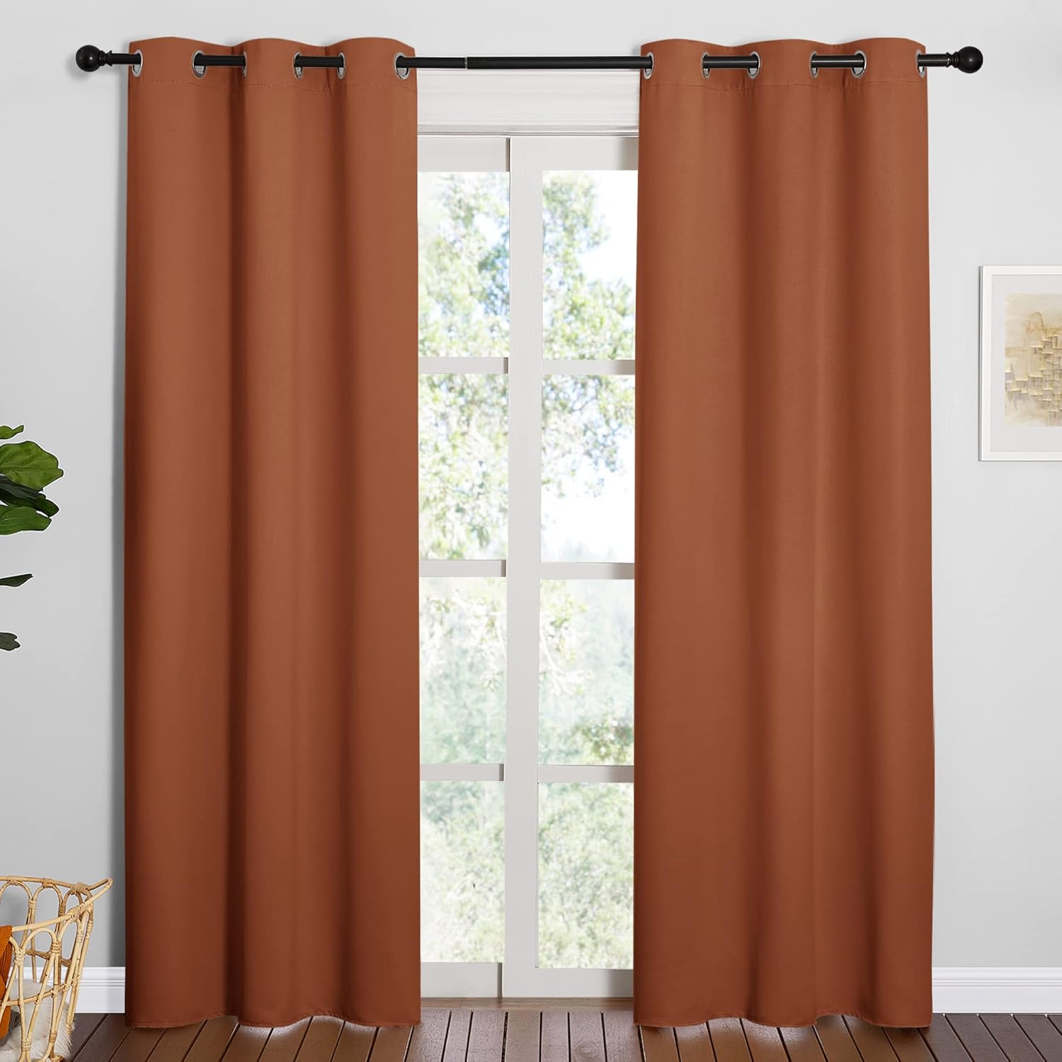 NICETOWN Halloween Blackout Curtains
