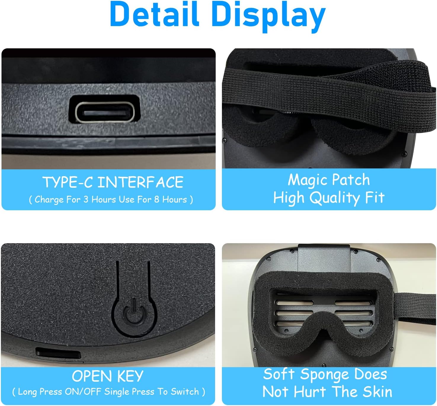 Depointer Life Led Mask with Gesture Sensing