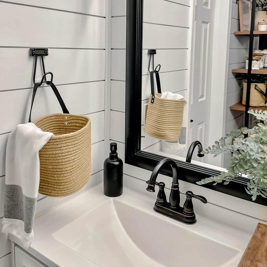 Goodpick 2pack Jute Hanging Basket