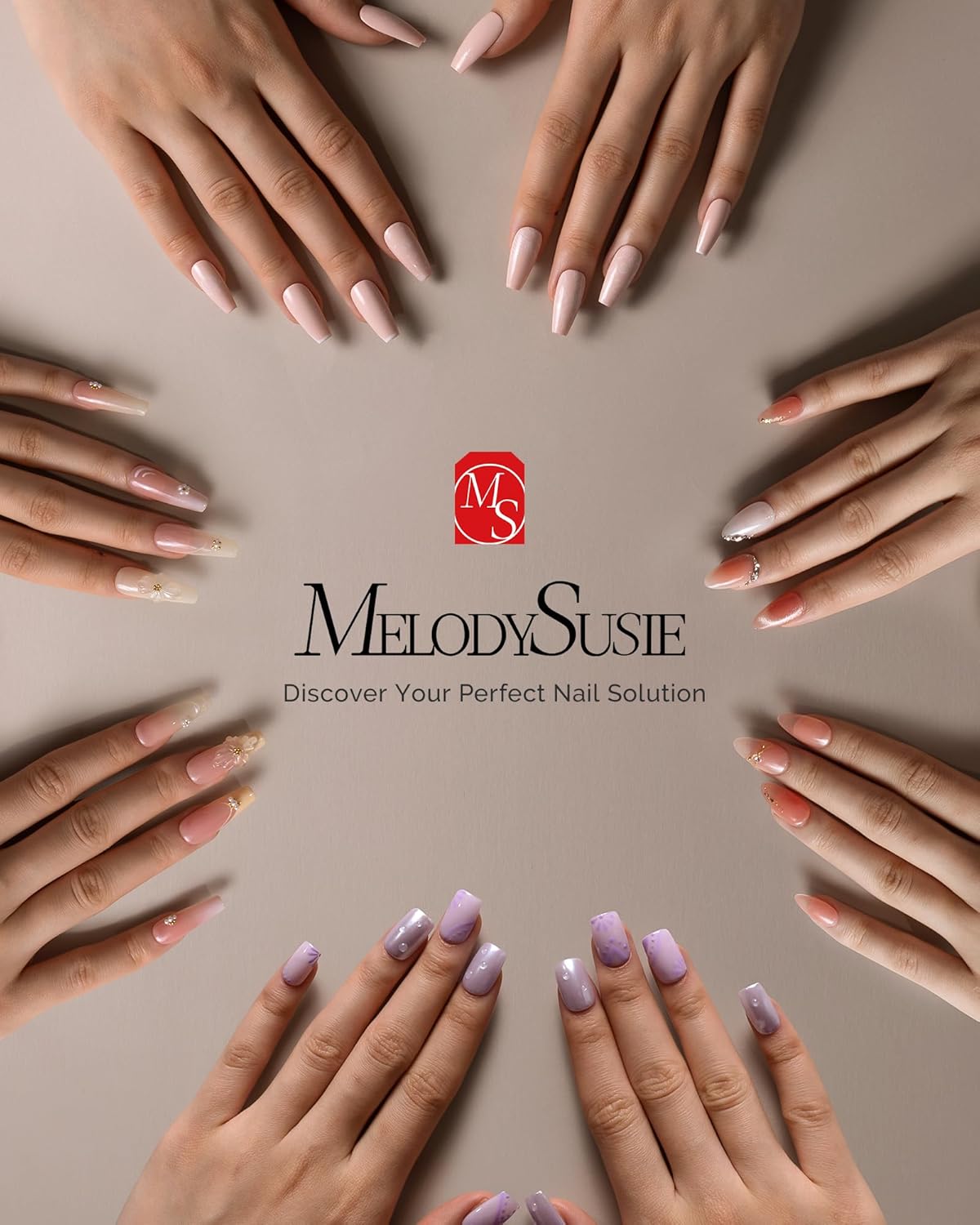 MelodySusie UV Nail Lamp LED Dryer with Timer