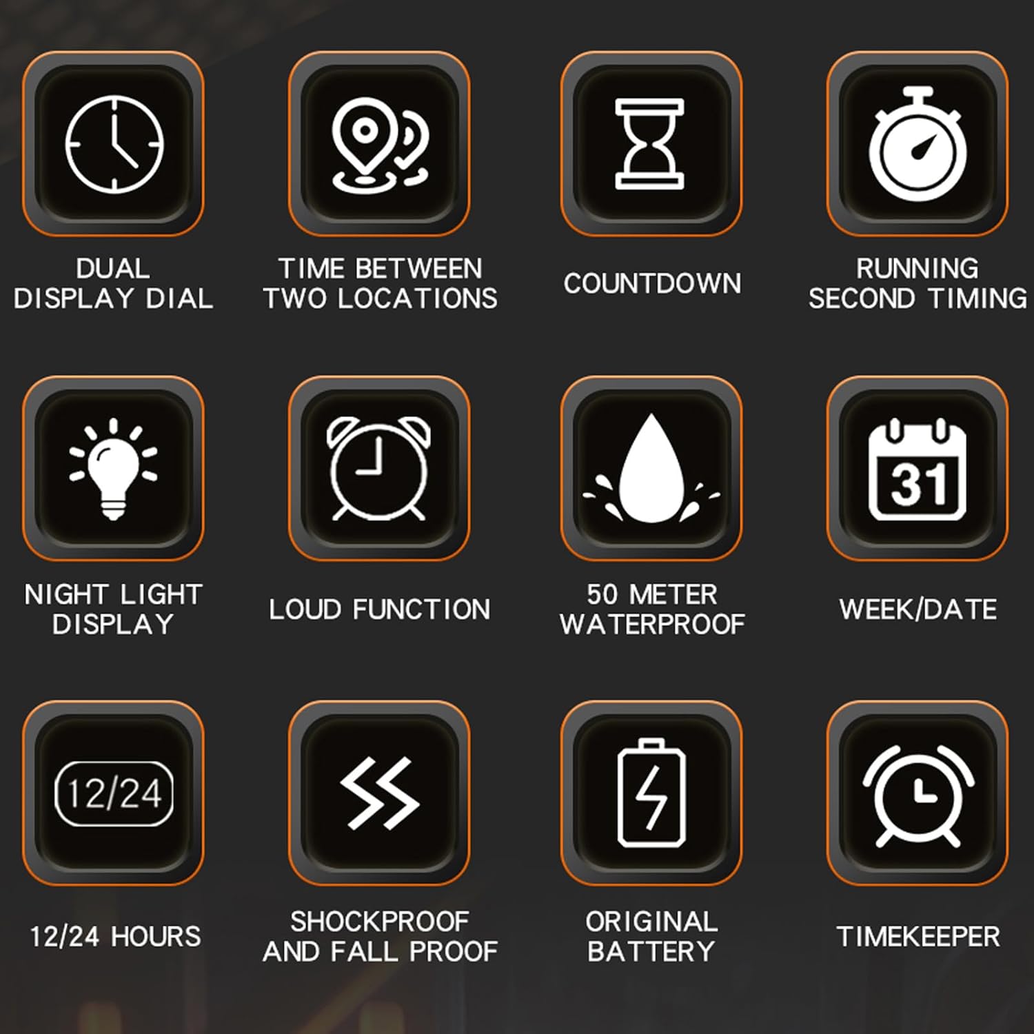 Watches for Men Unique Rectangle Relojes para